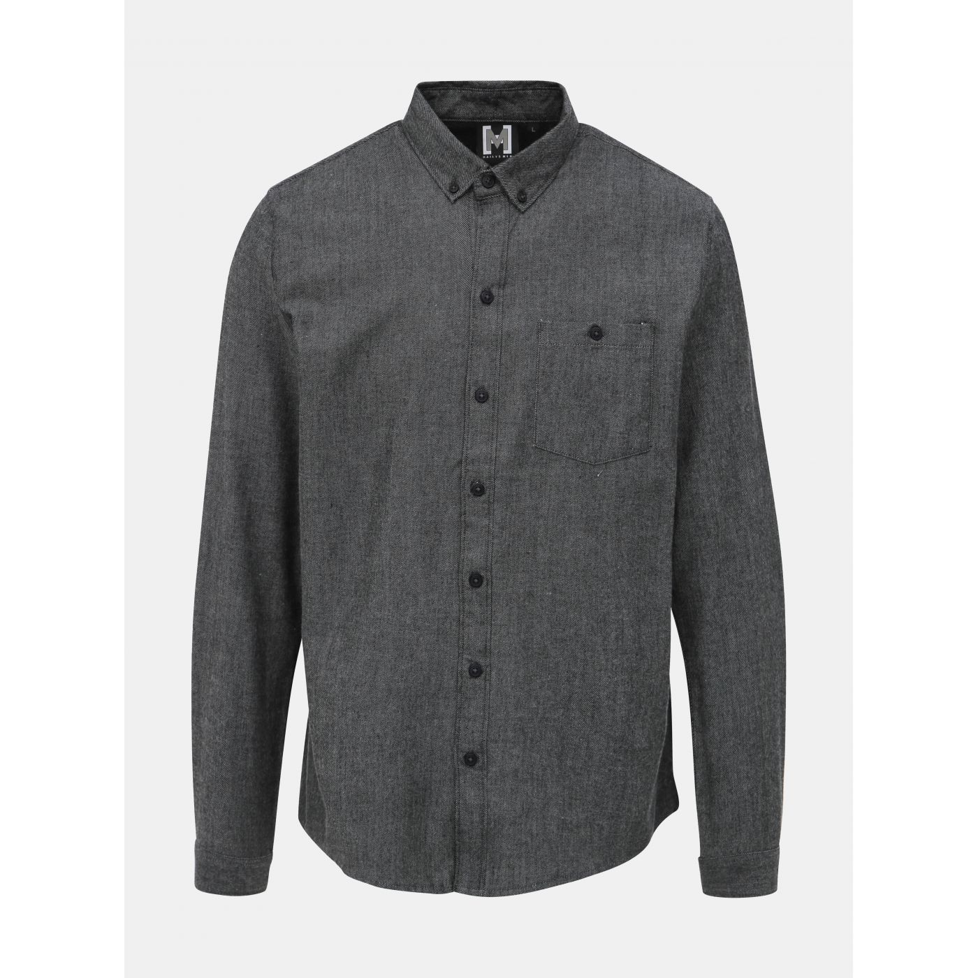 Haily's Check Grey Men's Shirt