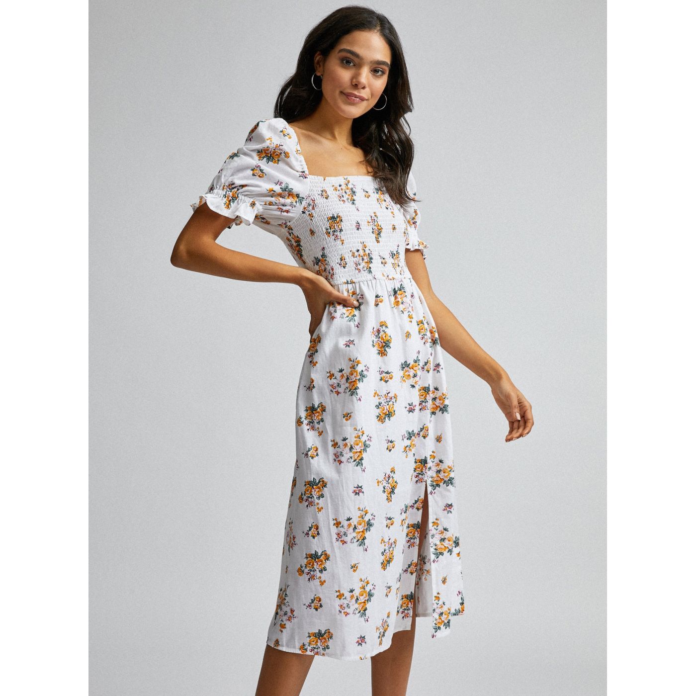 Dorothy Perkins' white floral dress