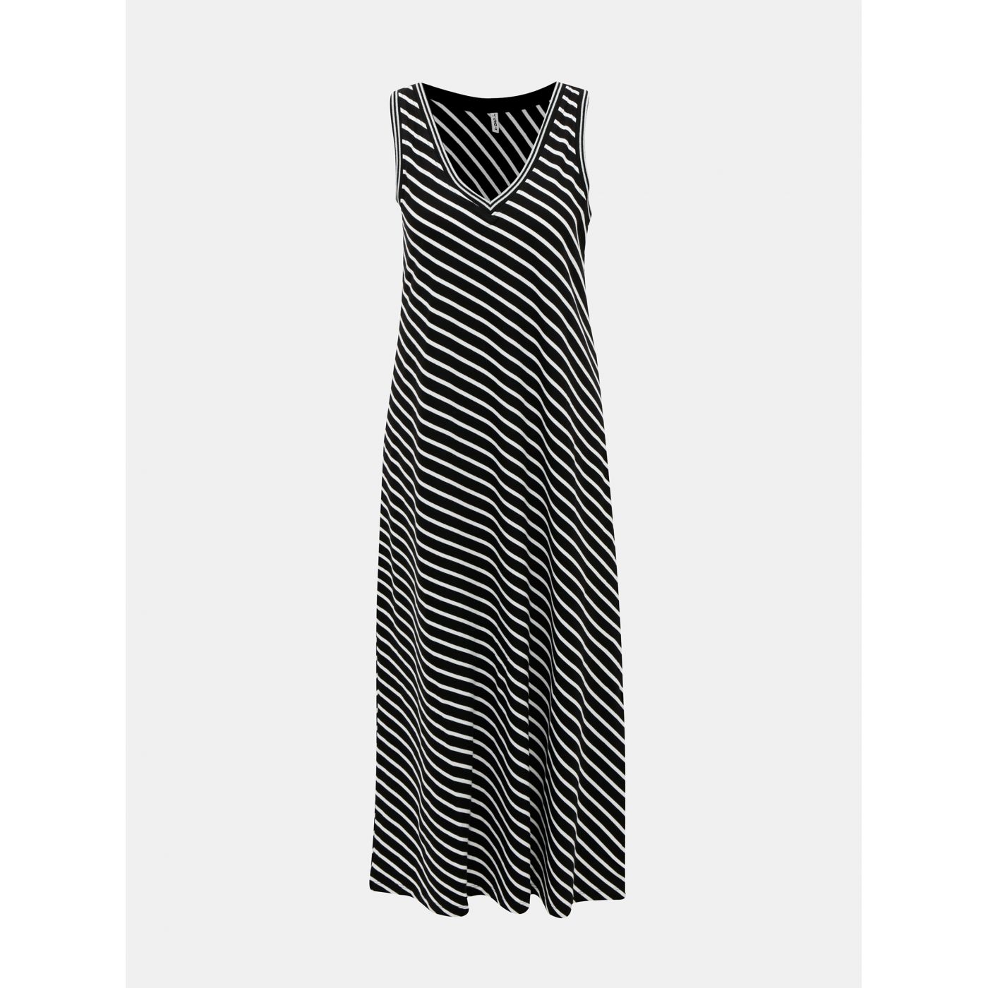 Black Striped Maxi Dress ONLY Marie
