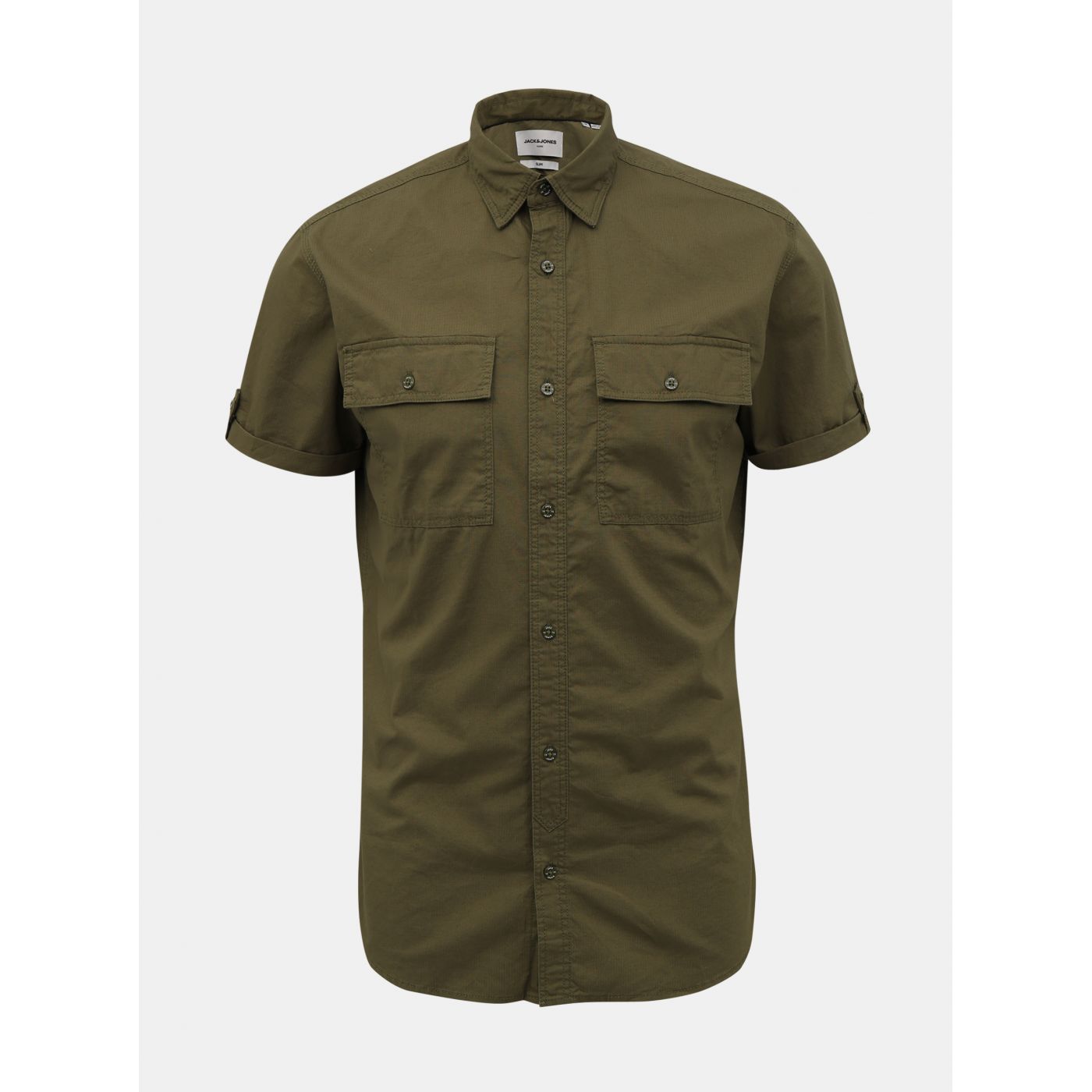 Khaki Slim Fit Shirt Jack & Jones Marc
