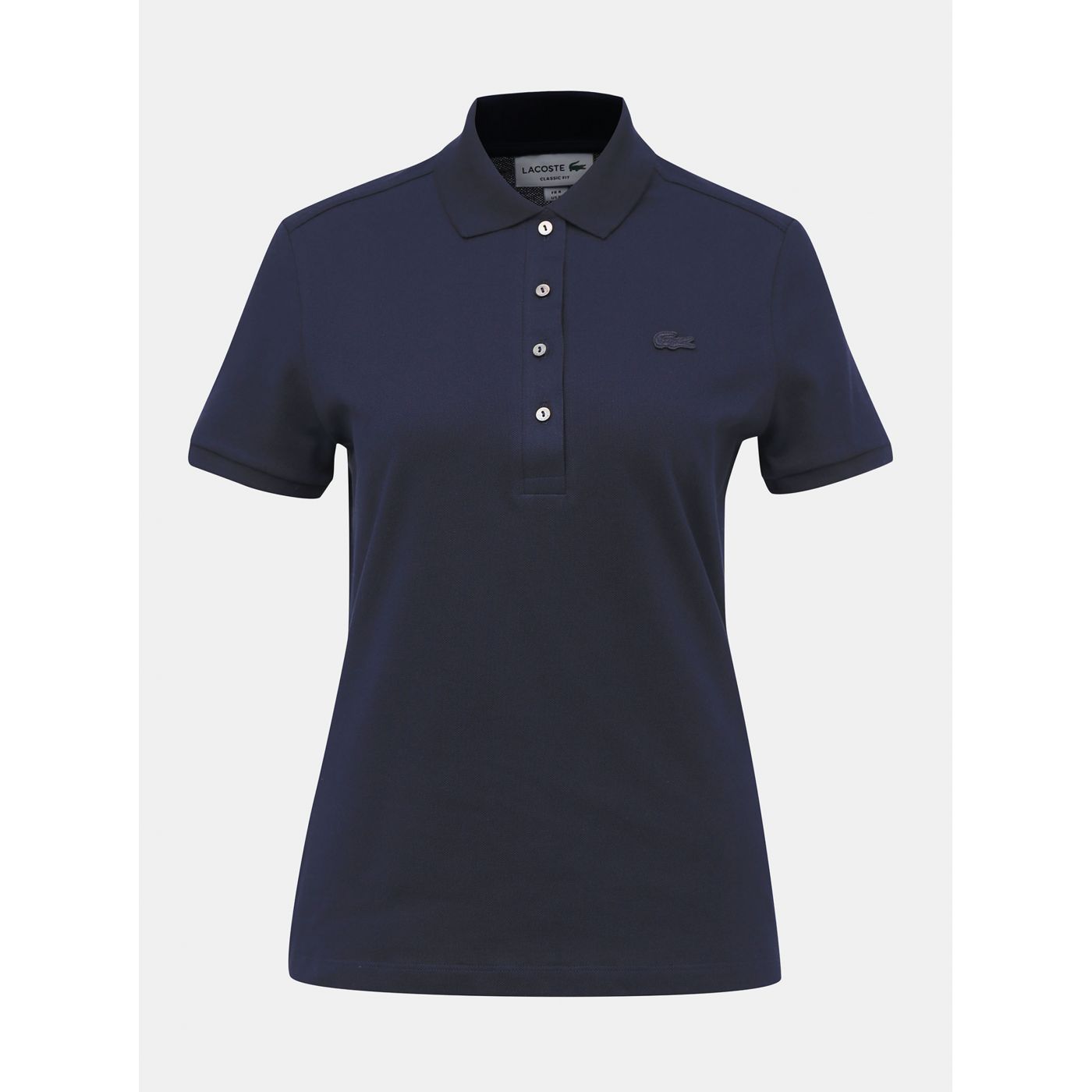 Lacoste Dark Blue Women's Basic Polo T-Shirt