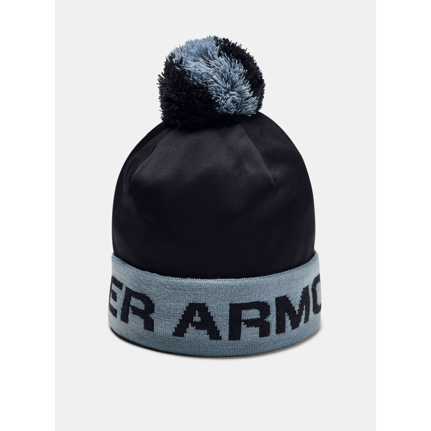Caps Under Armour Boy\'S Gametime Pom Beanie-Blk