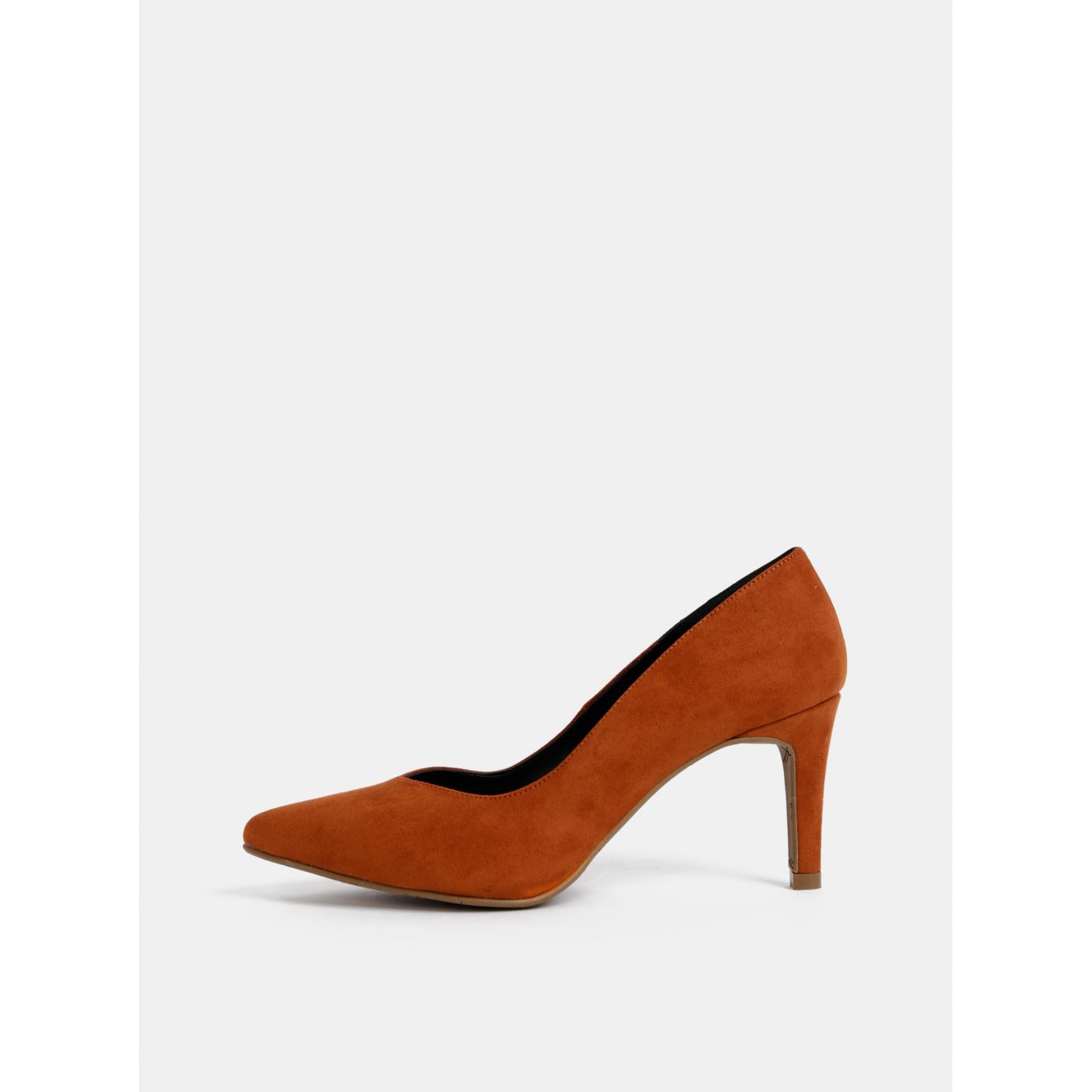 Brown pumps in suede ojju