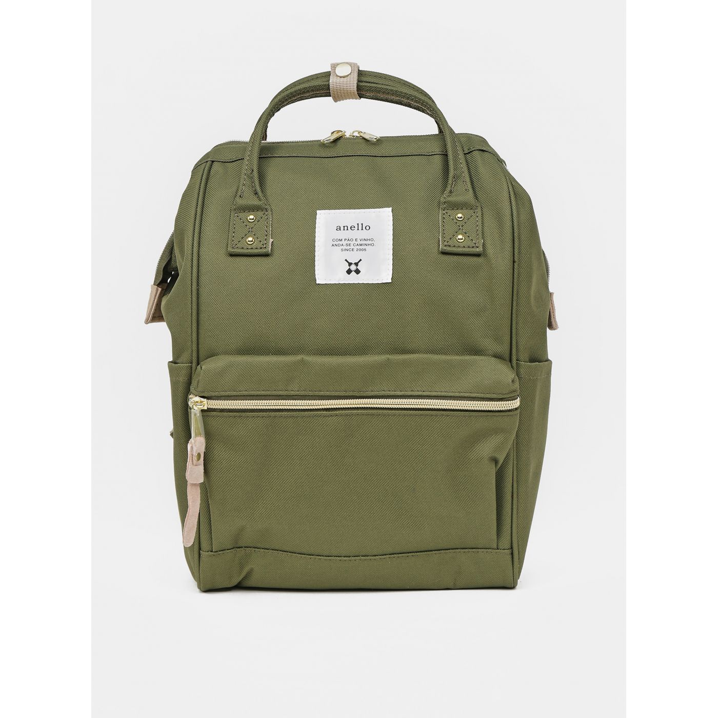 Khaki backpack Anello 10 l