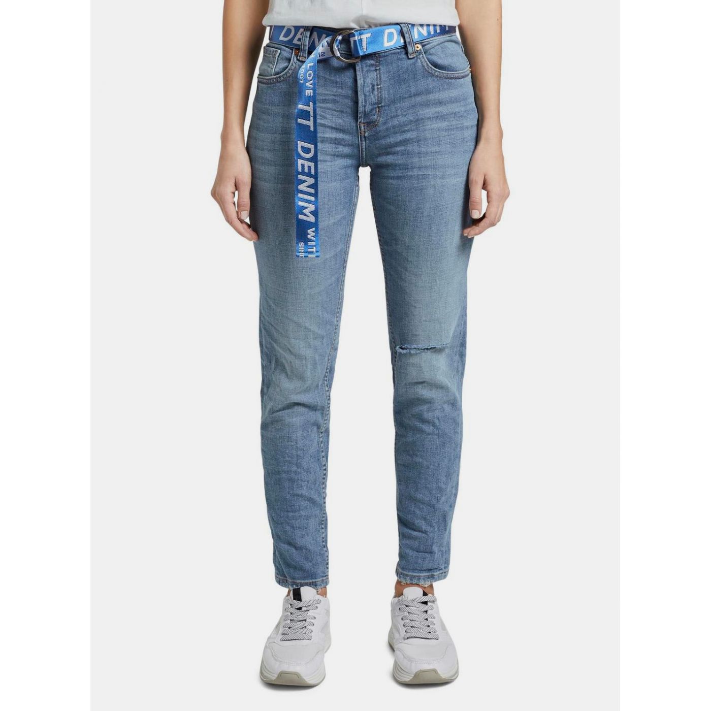 Light Blue Women's Boyfriend Jeans Tom Tailor Denim
