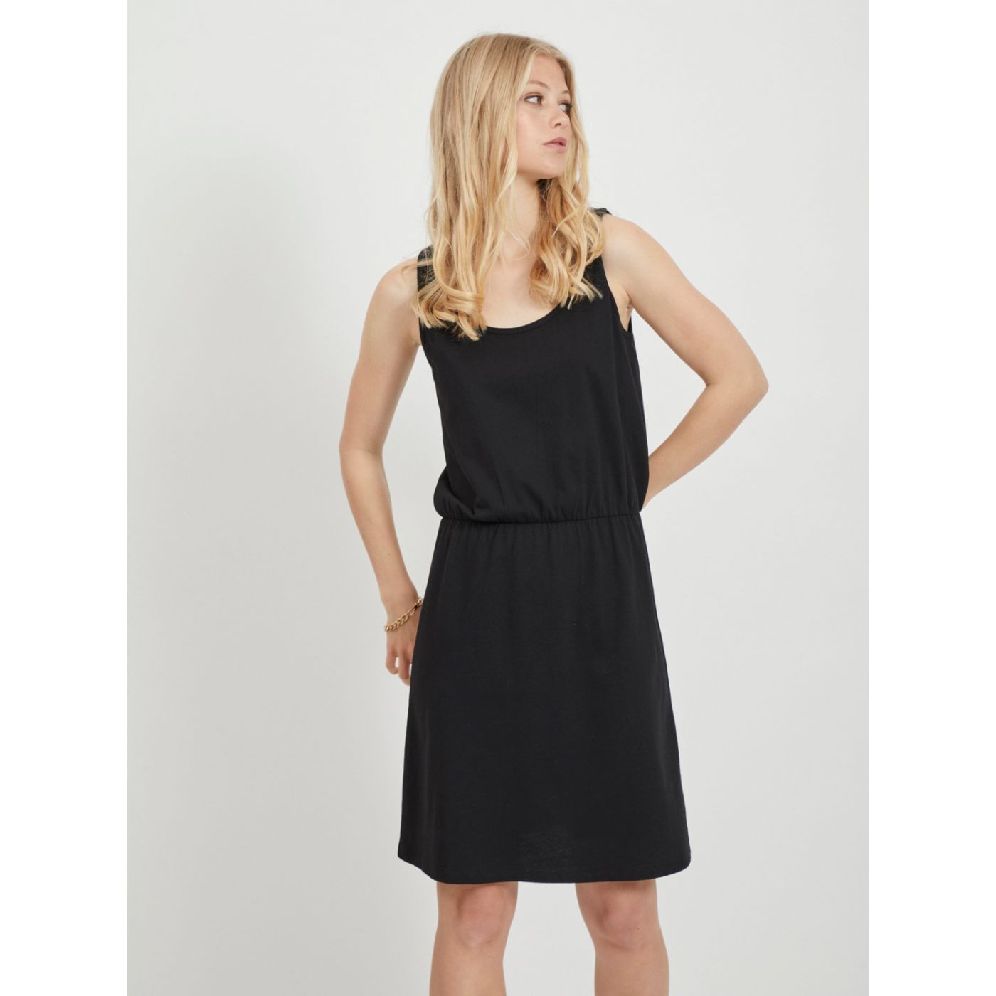 Black basic dress VILA Calina