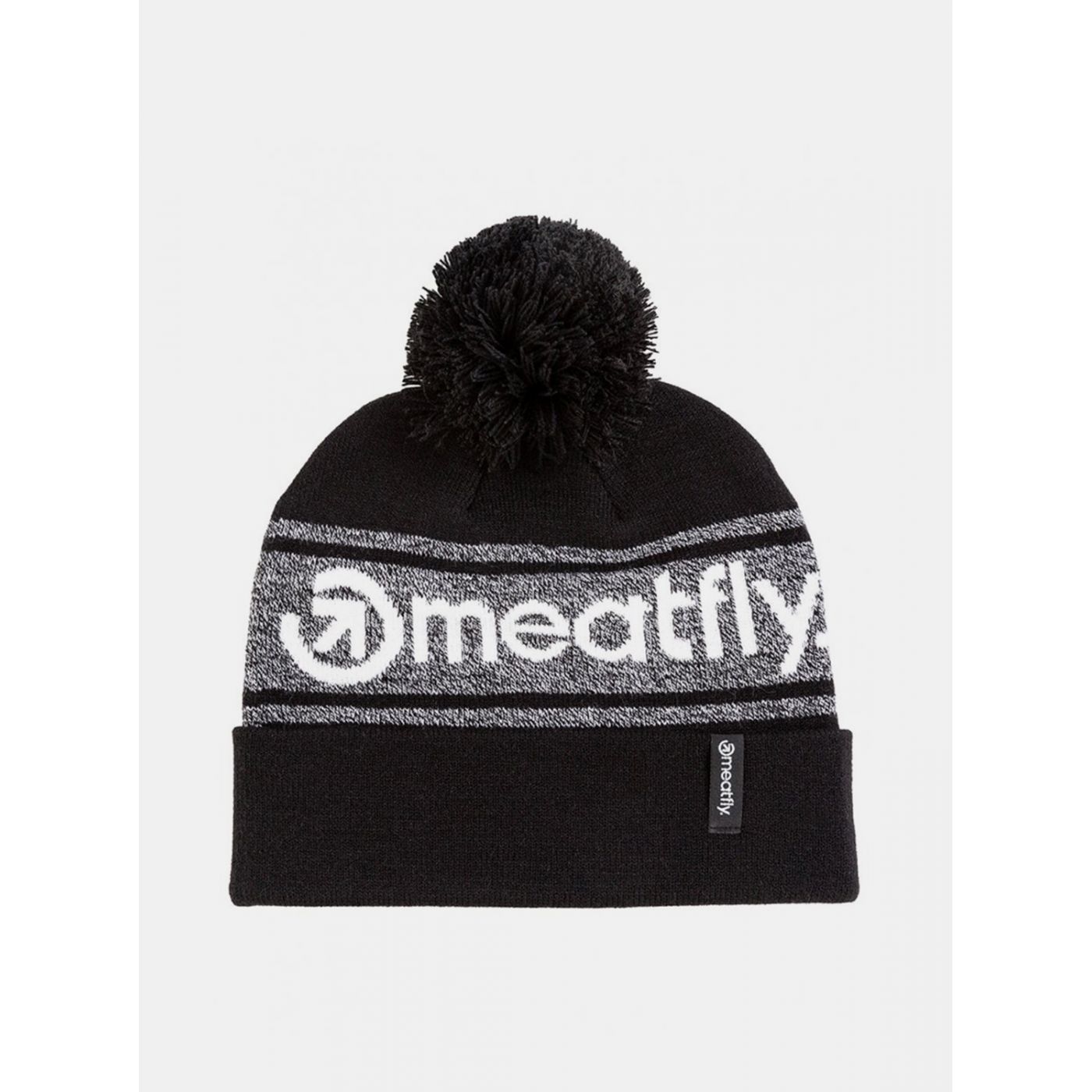 Black-grey men's cap Meatfly Robb