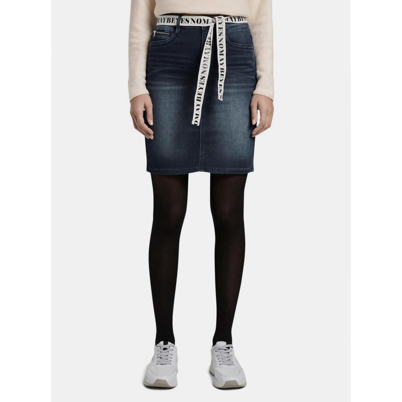 Tom Tailor Dark Blue Denim Skirt