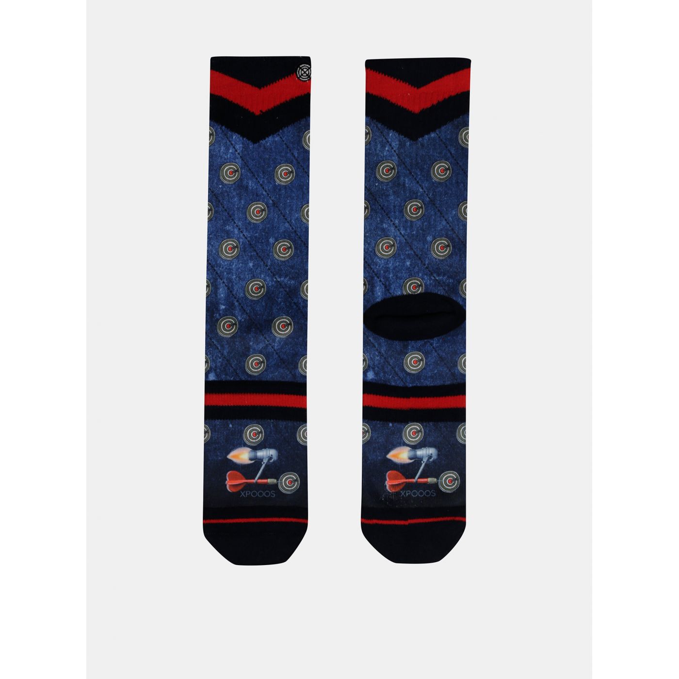 Men's Blue Socks XPOOOS