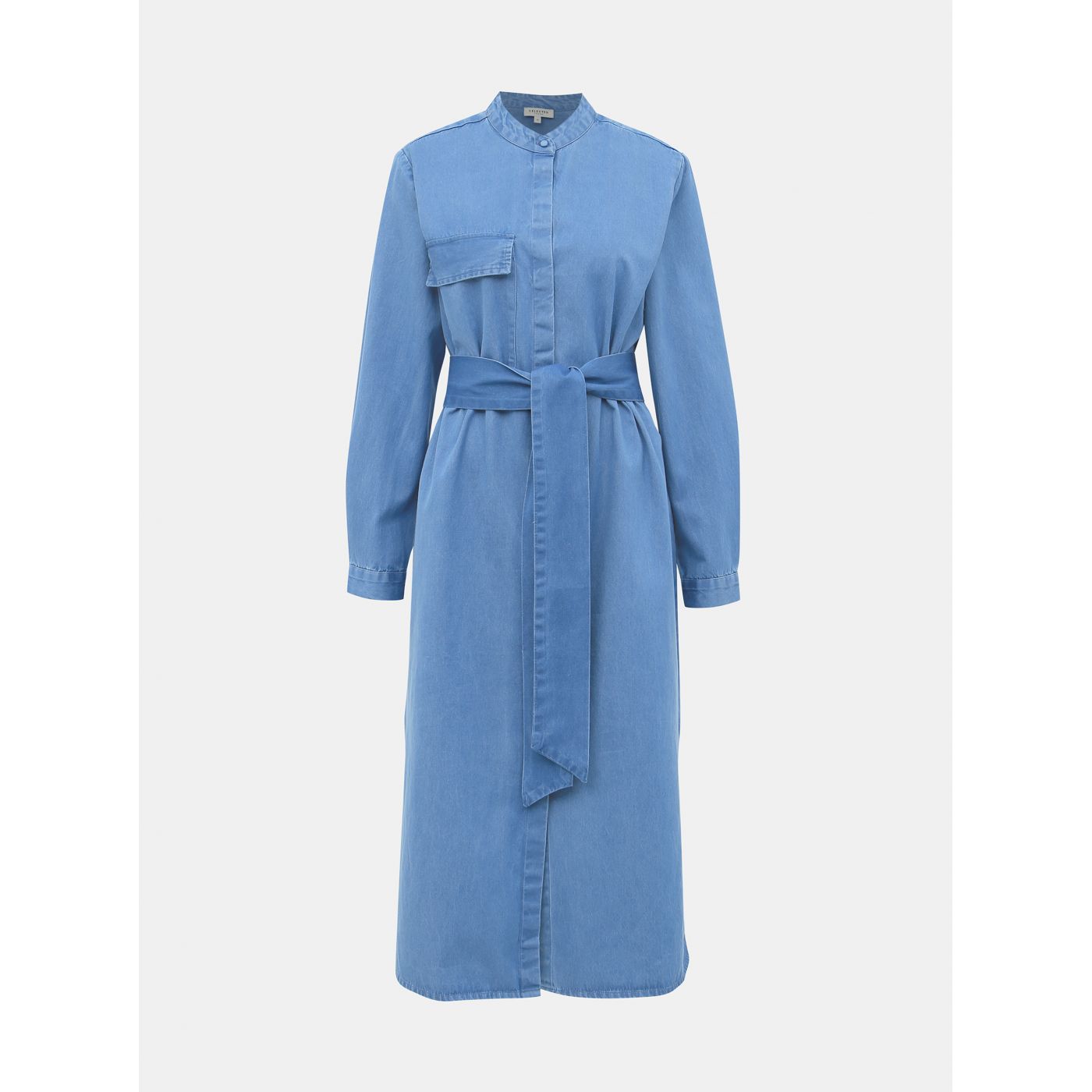 Blue Denim Mididroom Selected Femme Nora