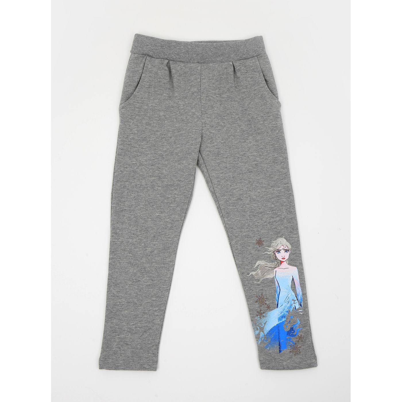 Grey Girly Sweatpants Printed Name it Frozen Melody