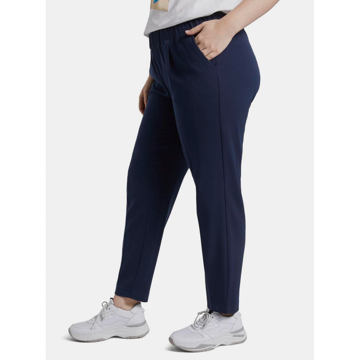 My True Me Tom Tailor Women's Dark Blue Pants