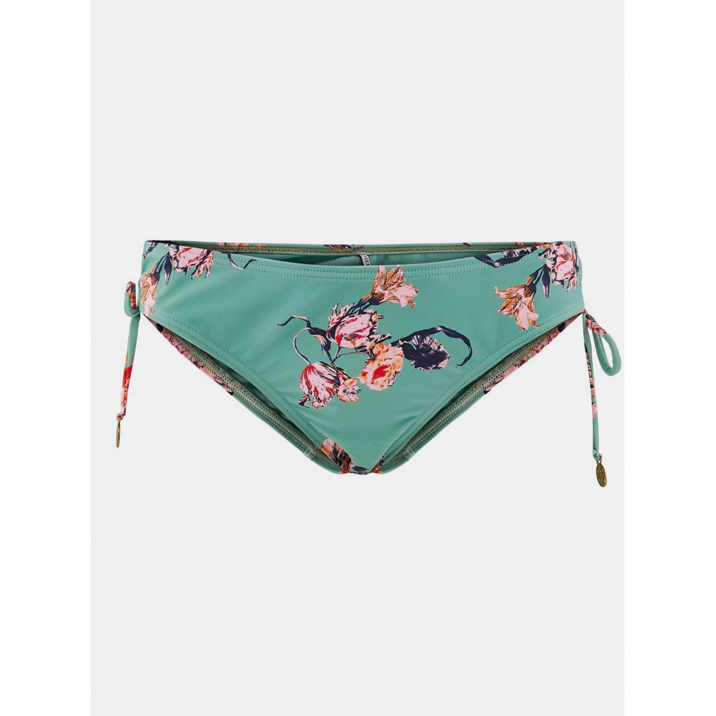 Green Floral Bikini Bottoms Pieces Nynne