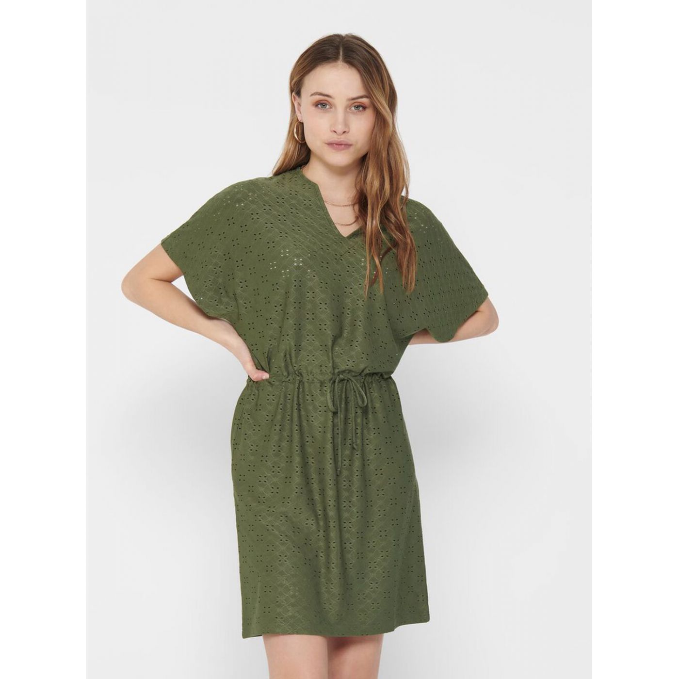 Dark green dress by Jacqueline de Yong