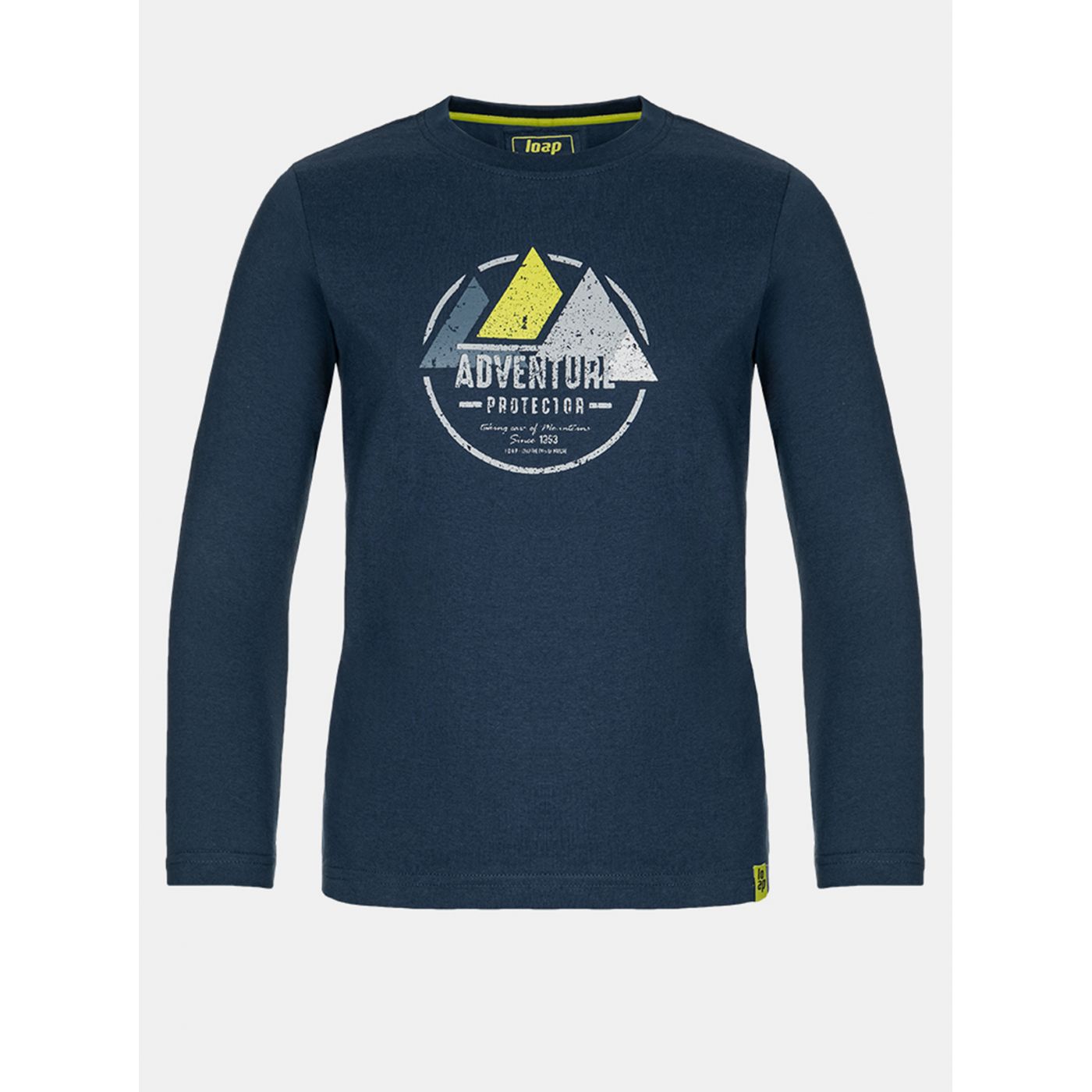 Dark blue boys' t-shirt LOAP Bady