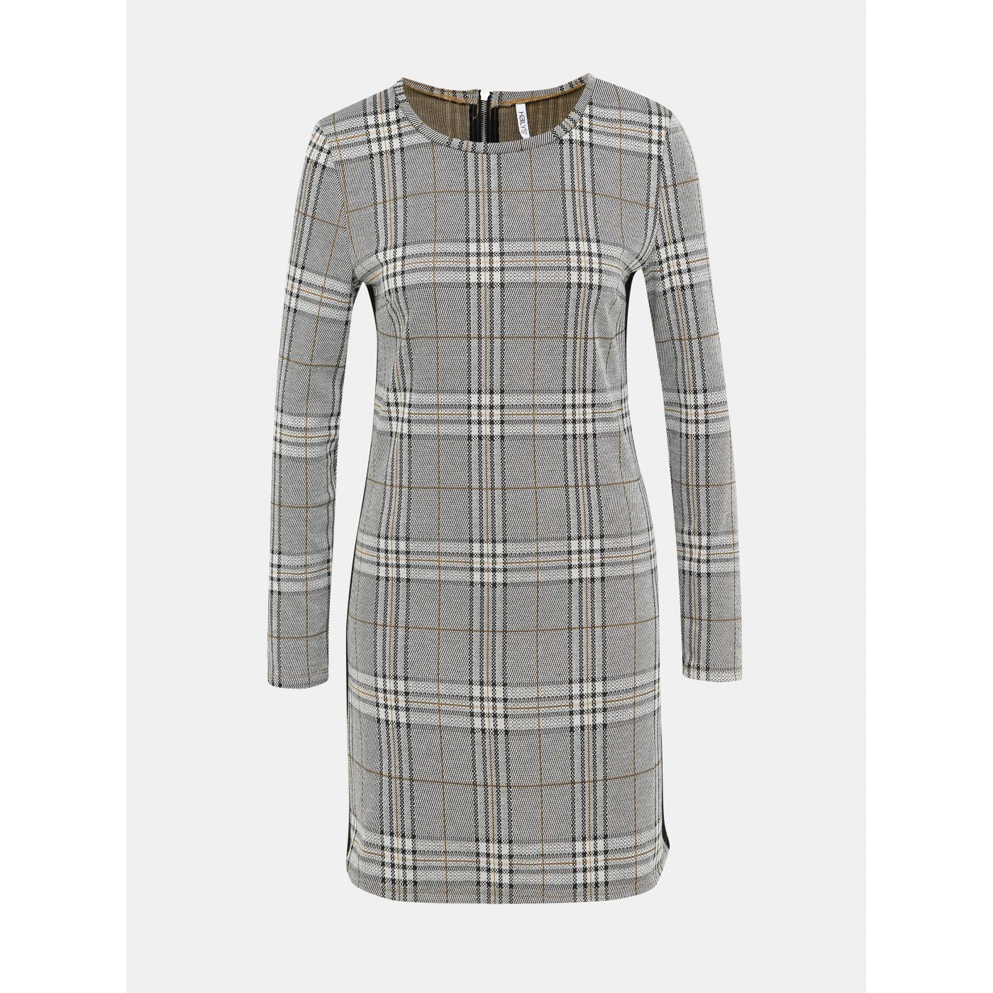 Grey Plaid Dress Haily's Cora