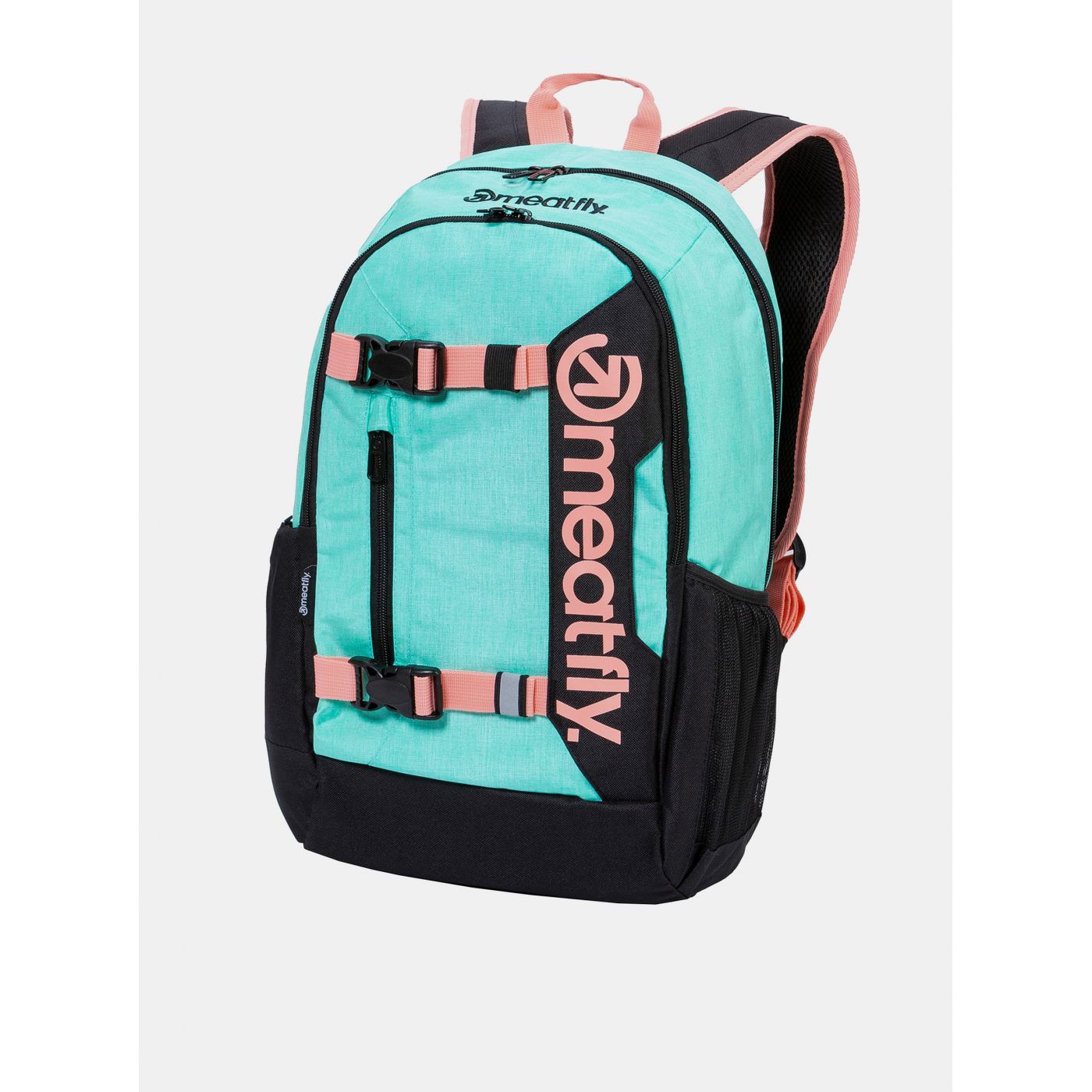 Black turquoia Backpack Meatfly Basejumper