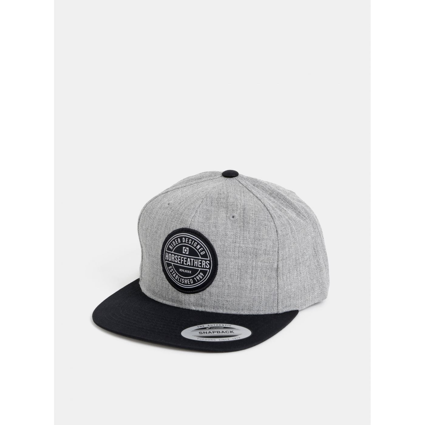 Grey horsefeathers fleet wool cap
