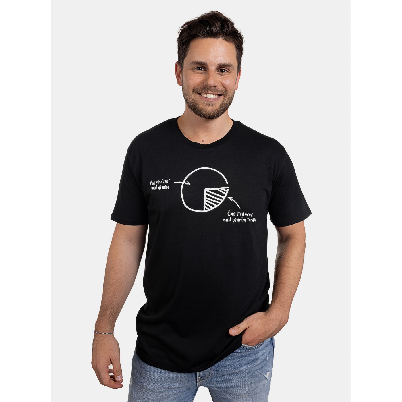 Black Men's T-Shirt ZOOT Original No time to waste
