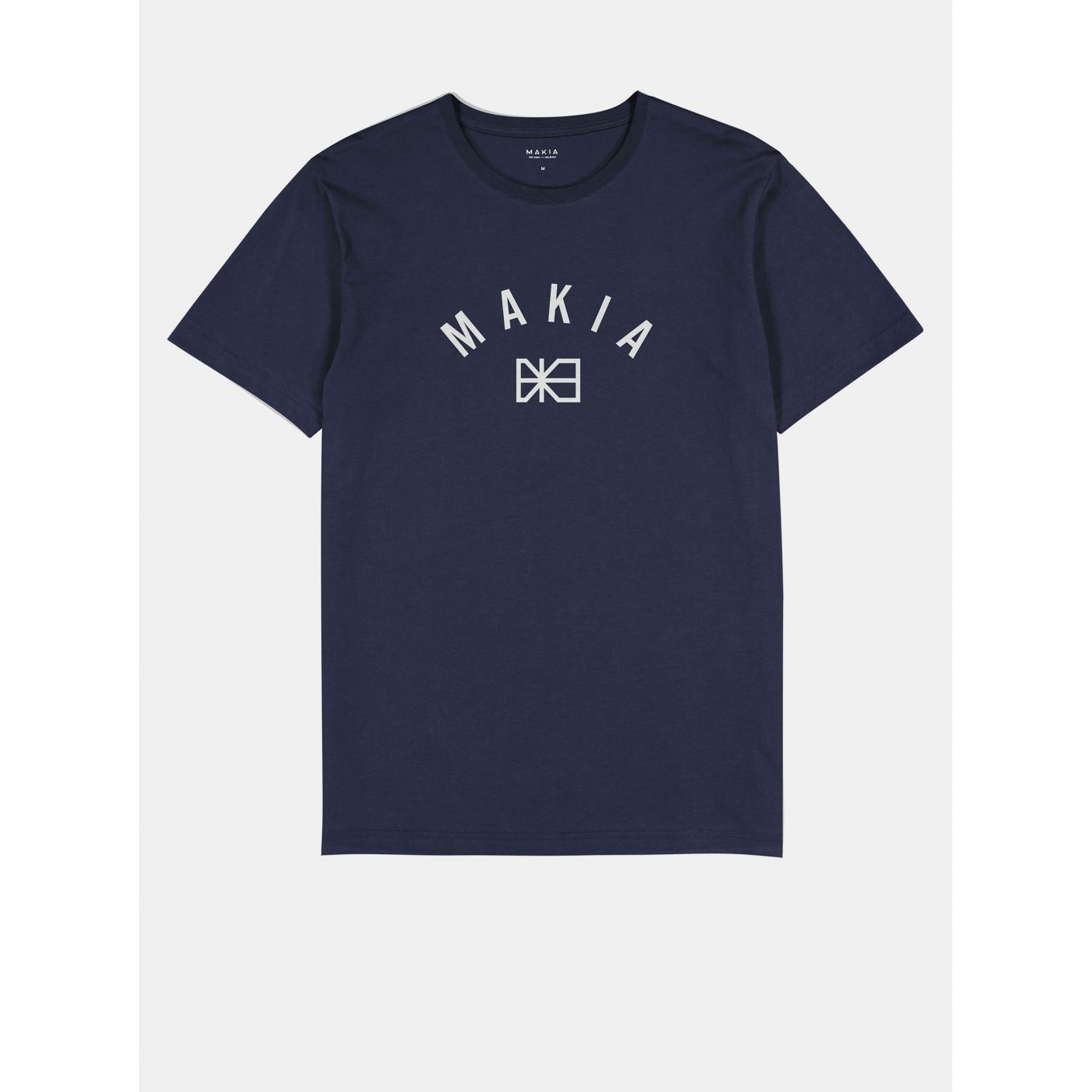 Makia Brand Printed Dark Blue Men's T-Shirt
