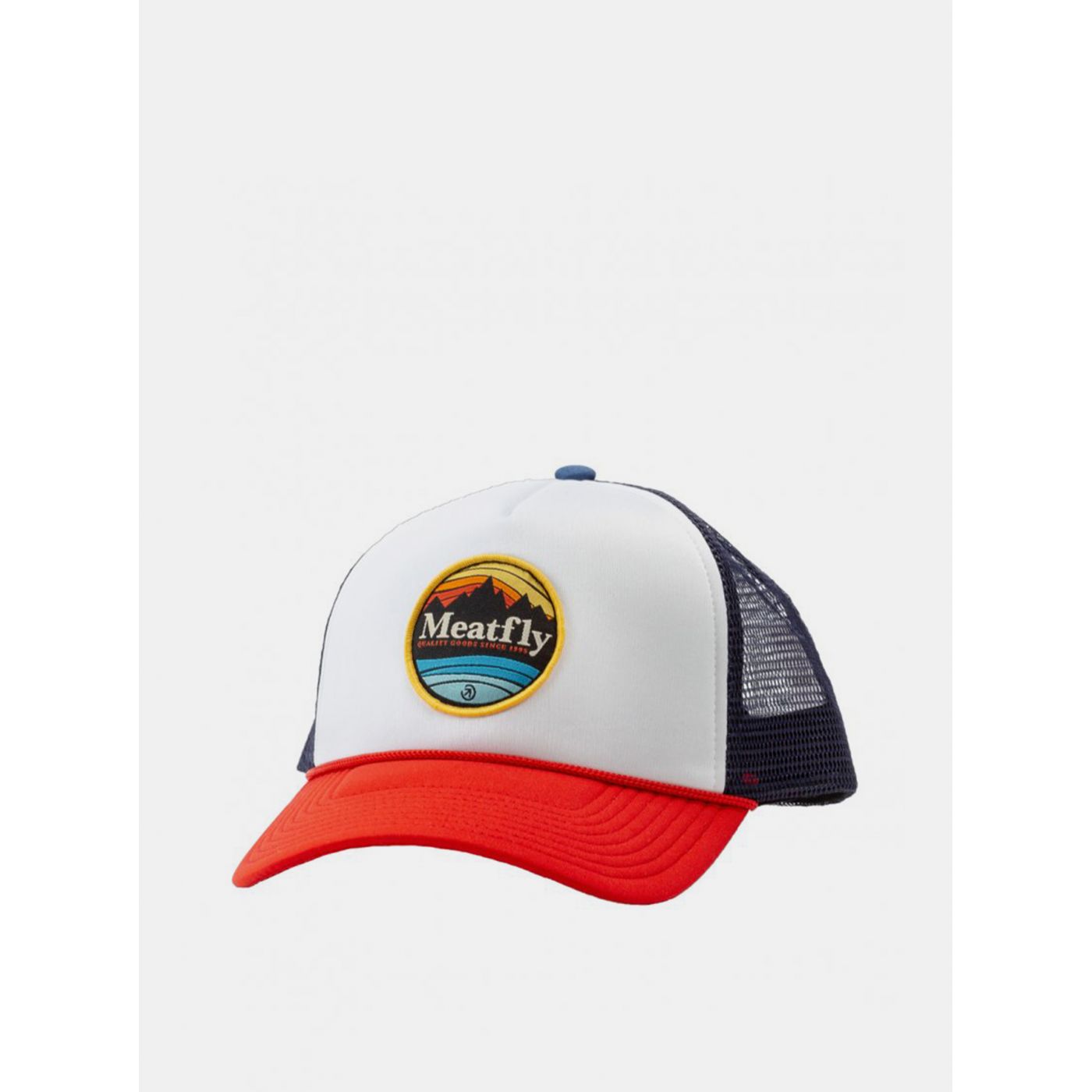 Blue and white men's cap Meatfly Brisk