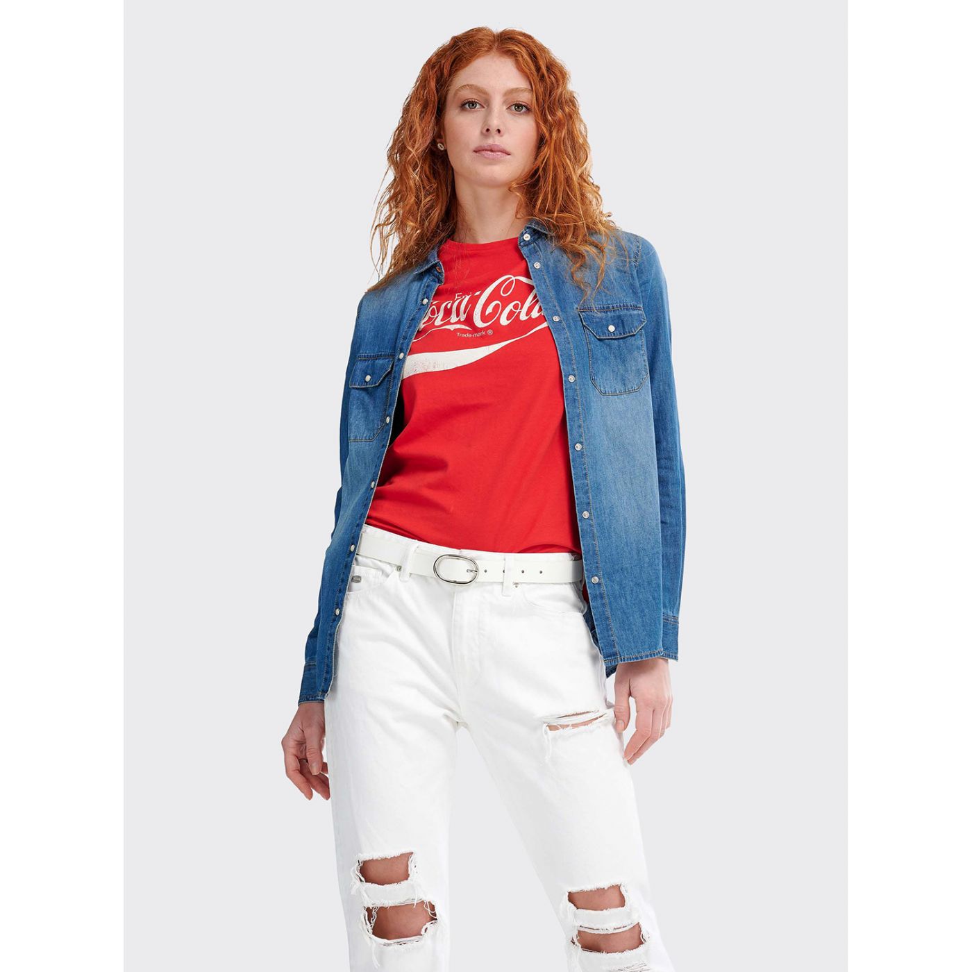 Alcott Blue Women's Denim Shirt