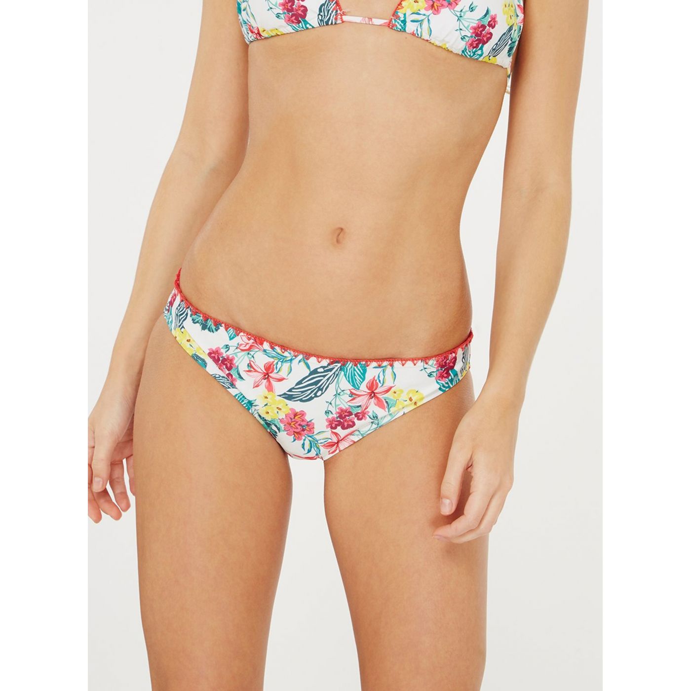 Dorothy Perkins swimsuit white floral bottom