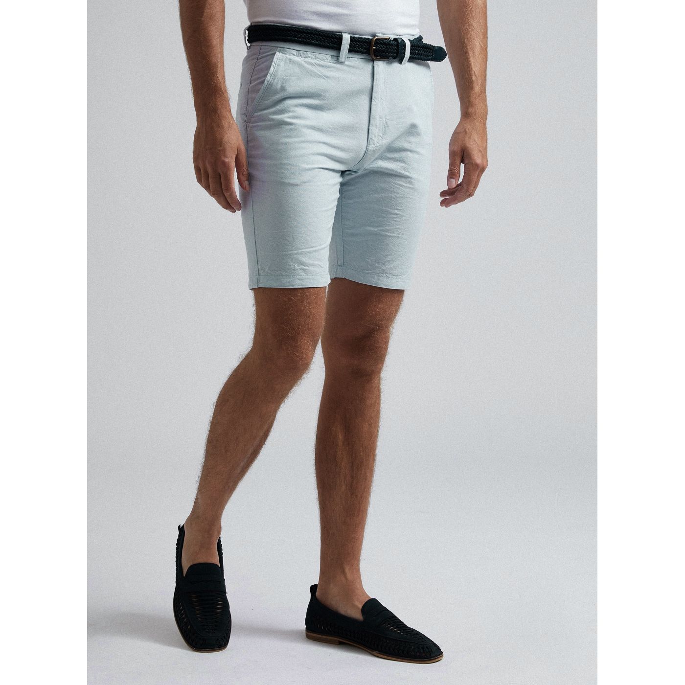 Burton Menswear London Light Blue Shorts