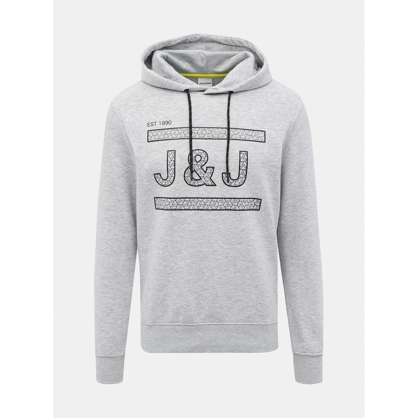 Light grey Hoodie printed by Jack & Jones Marlon