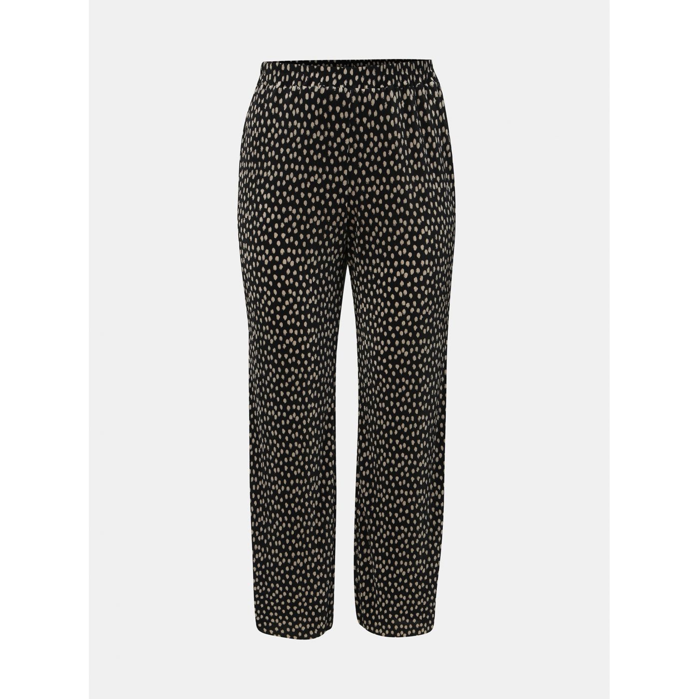 Black pleated dotted pants Dorothy Perkins Curve