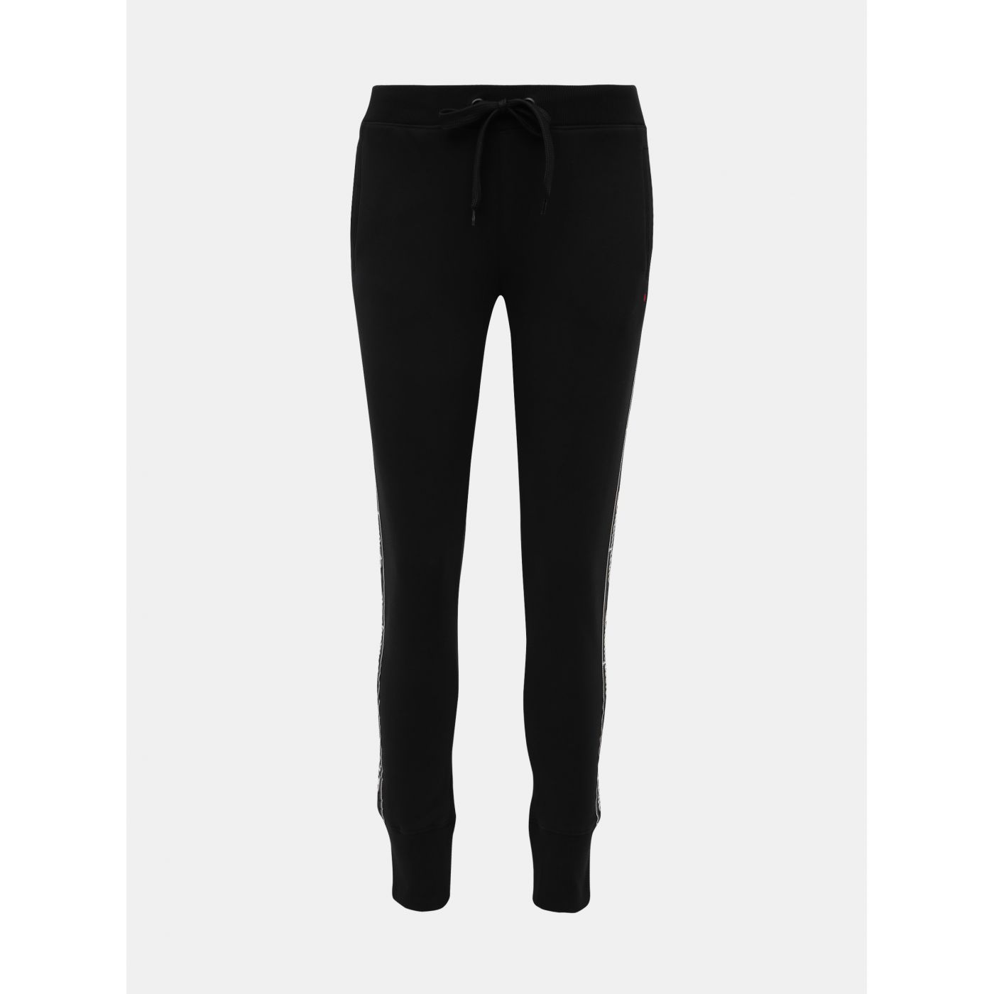 Black Women's Sweatpants with Champion Lamp