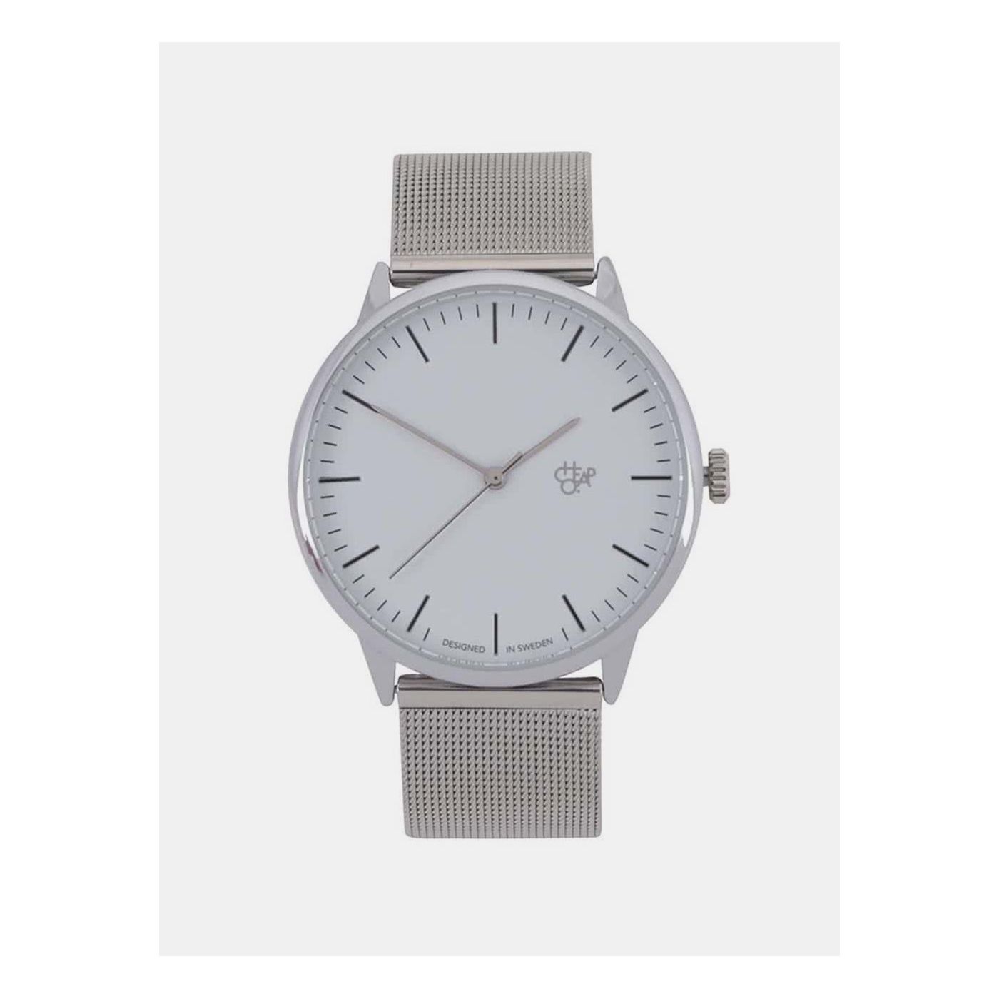 Chpo Nando Silver Stainless Steel Belt Watch
