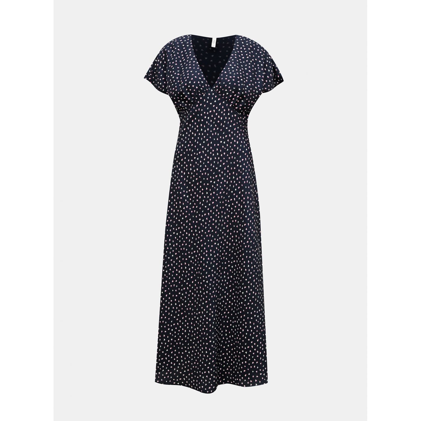 Dark Blue Patterned Maxi Dress Pepe Jeans