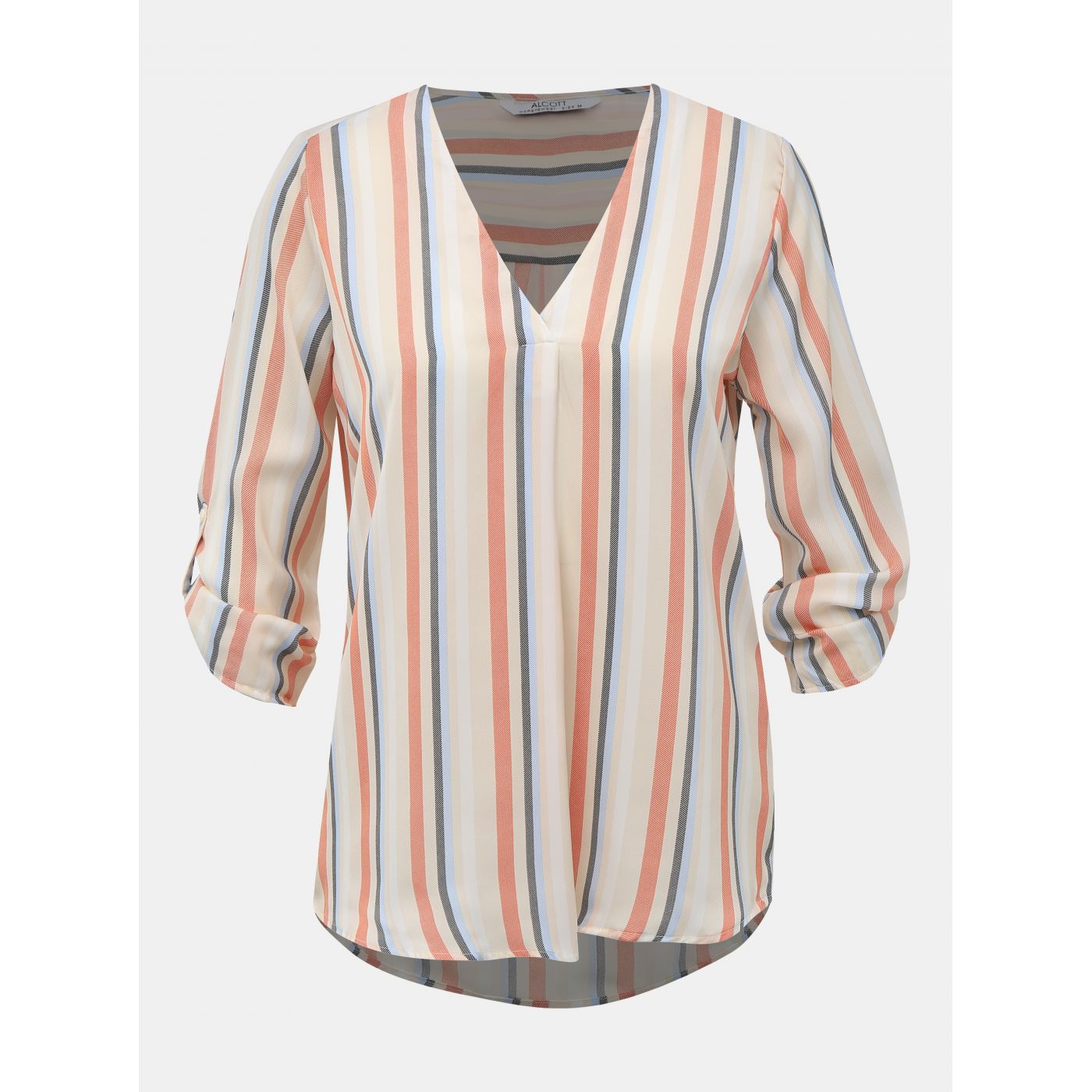 Alcott Off-The-Board Women's Striped Blouse