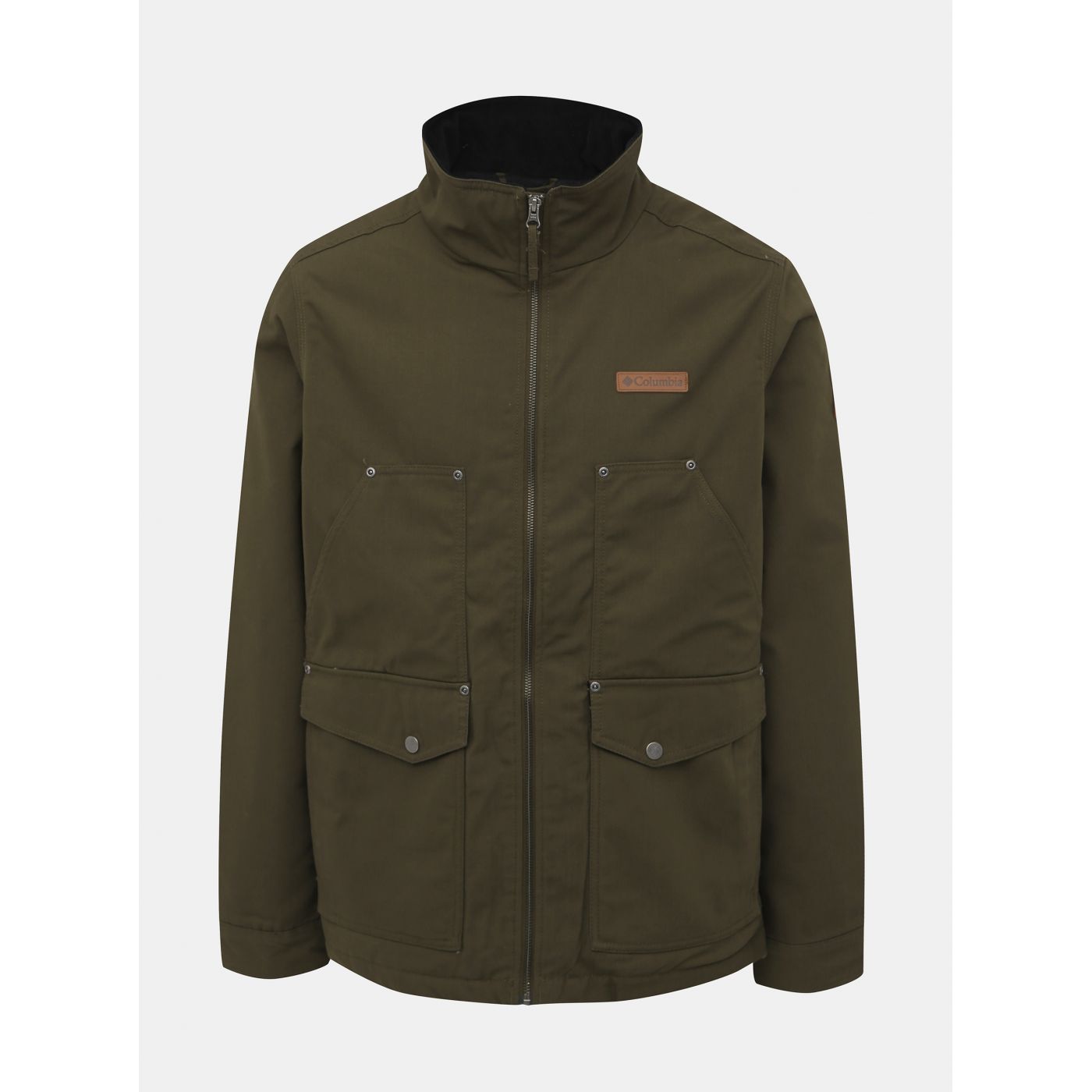 Khaki Men's Winter Jacket Columbia Loma Vista