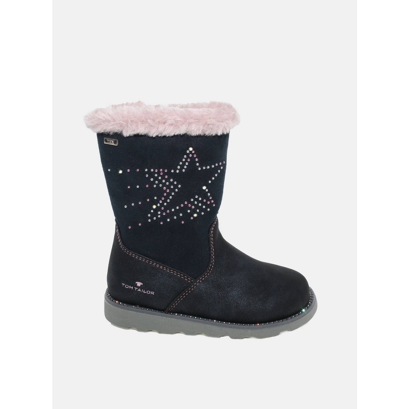 Tom Tailor's Dark Blue Winter Boots