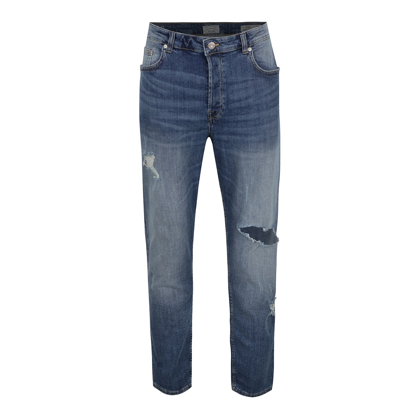 Blue jeans with a torn effect ONLY & SONS Aged