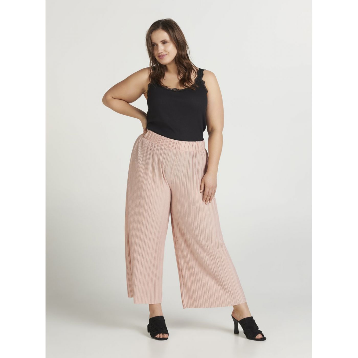 Pink Culottes Zizzi