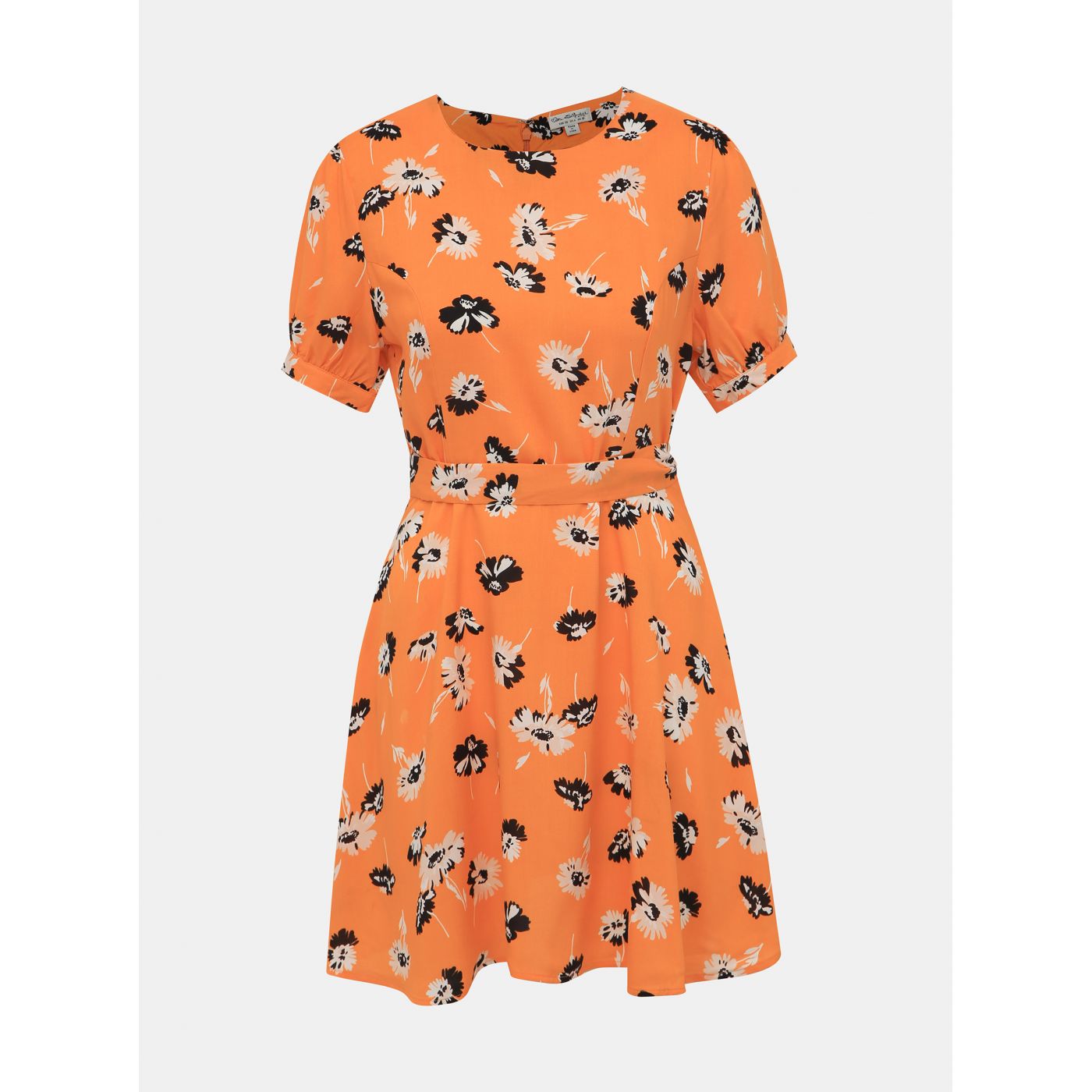 Miss Selfridge Orange Floral Dress