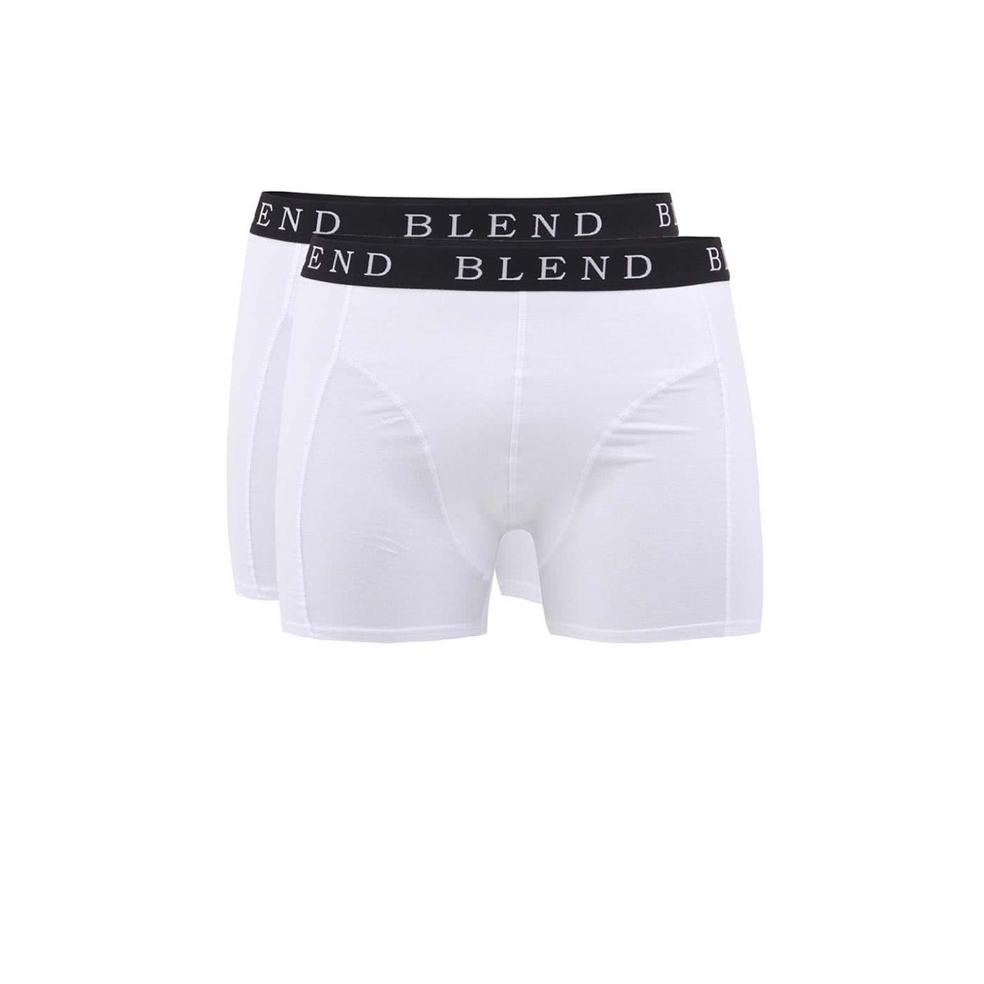 Blend set of two white boxershorses