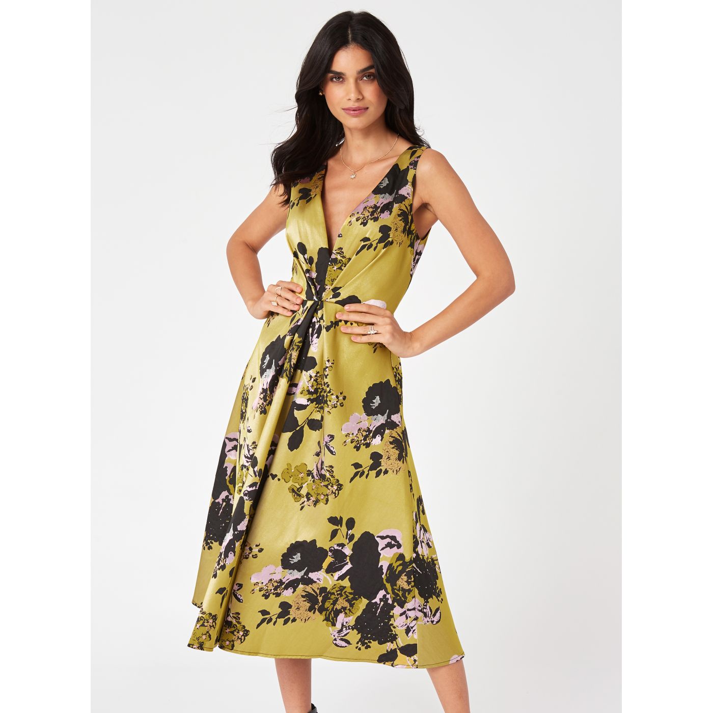 Naiste kleit Little Mistress Floral Patterned