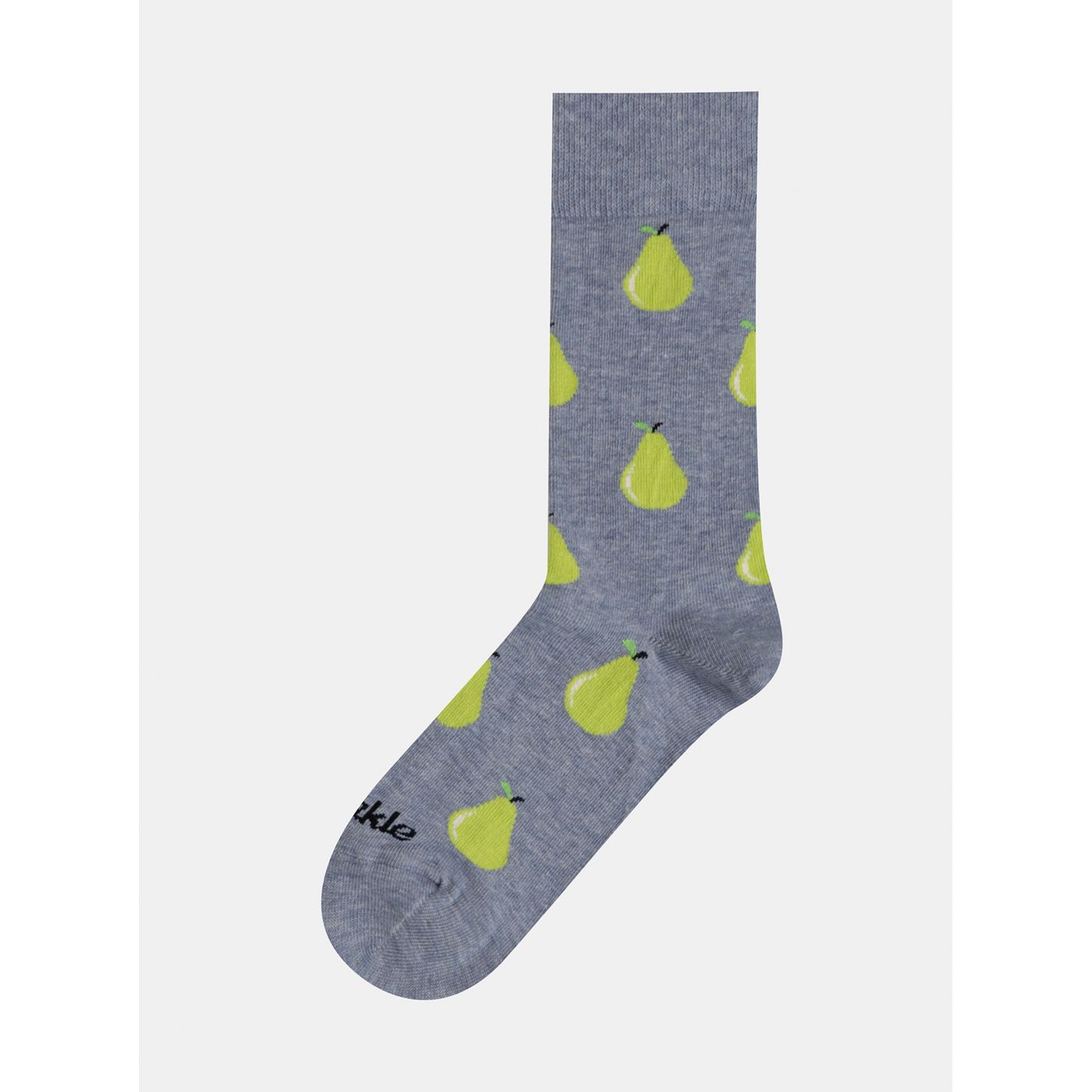 Grey Patterned Socks Fusakle Pear