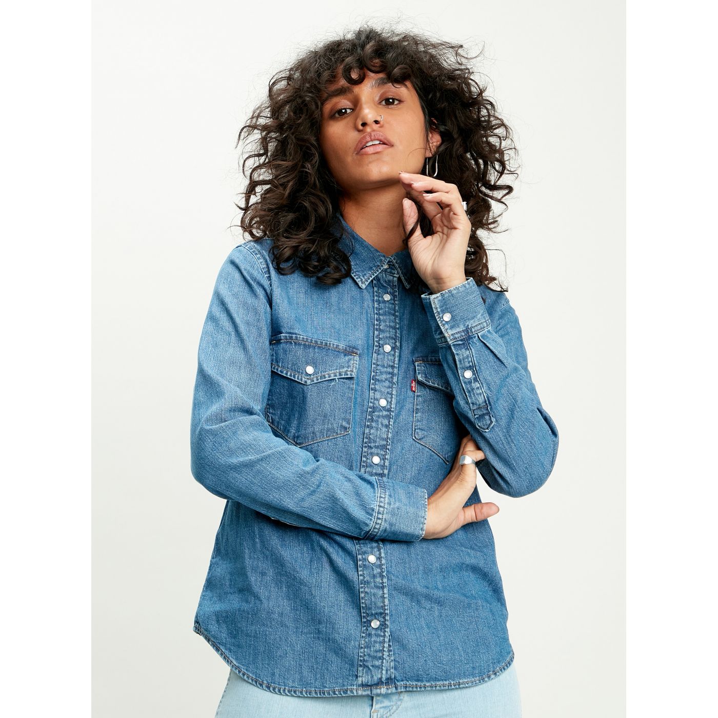 Levi's Blue Women's Denim Shirt®