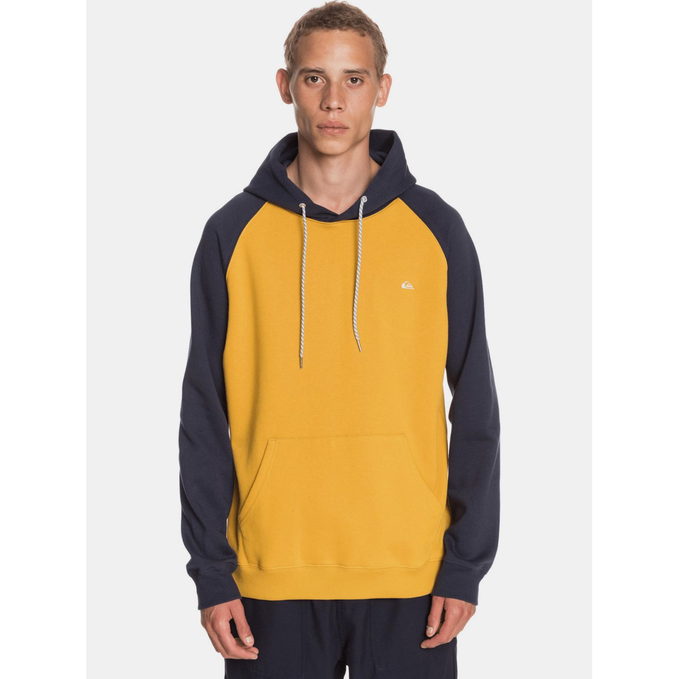 Blue-yellow Quiksilver sweatshirt