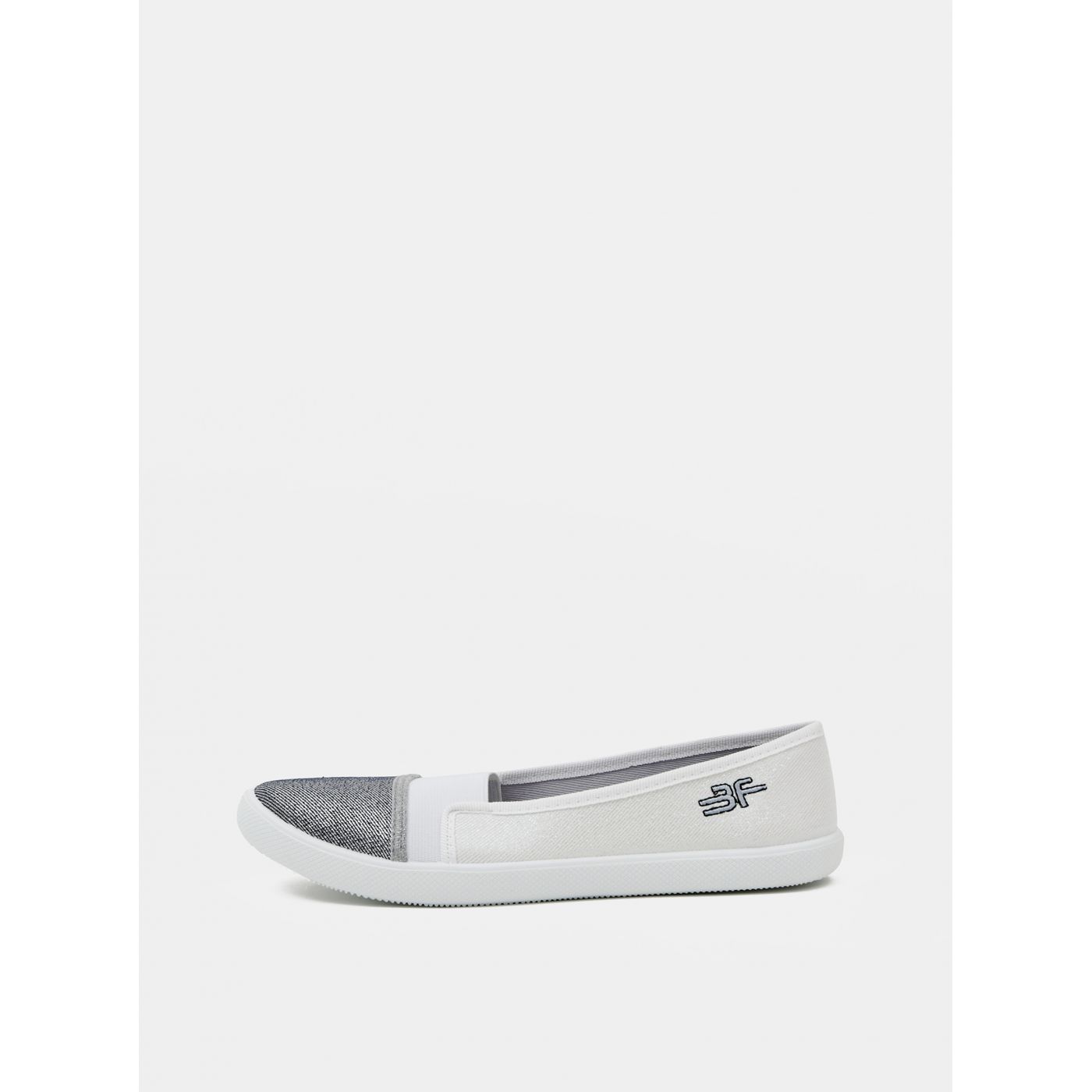 Grey-white women's slip on 3F