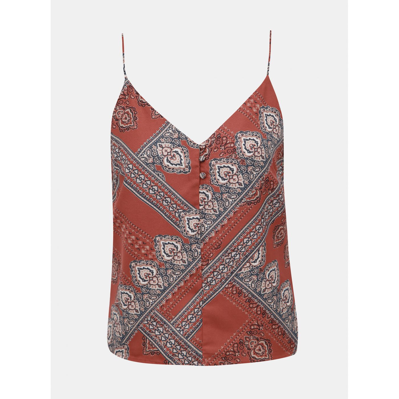 Brown Patterned Top ONLY Diana