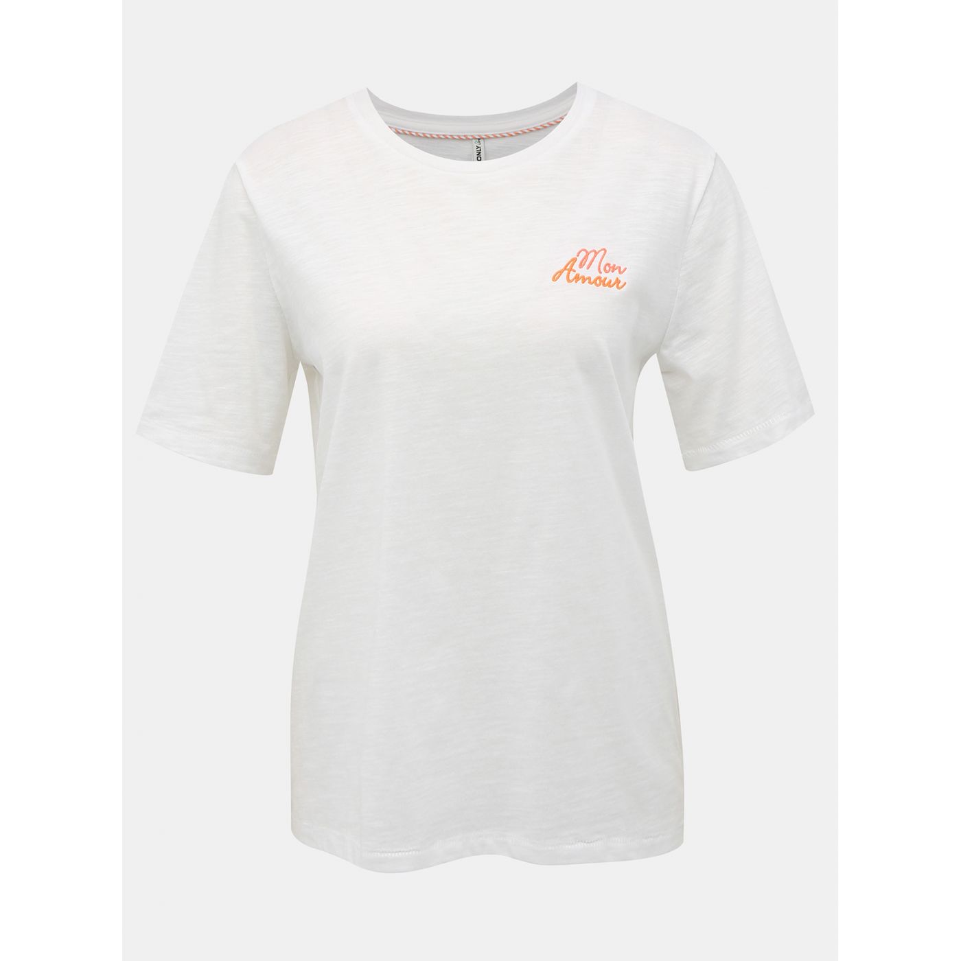White T-shirt ONLY Bone