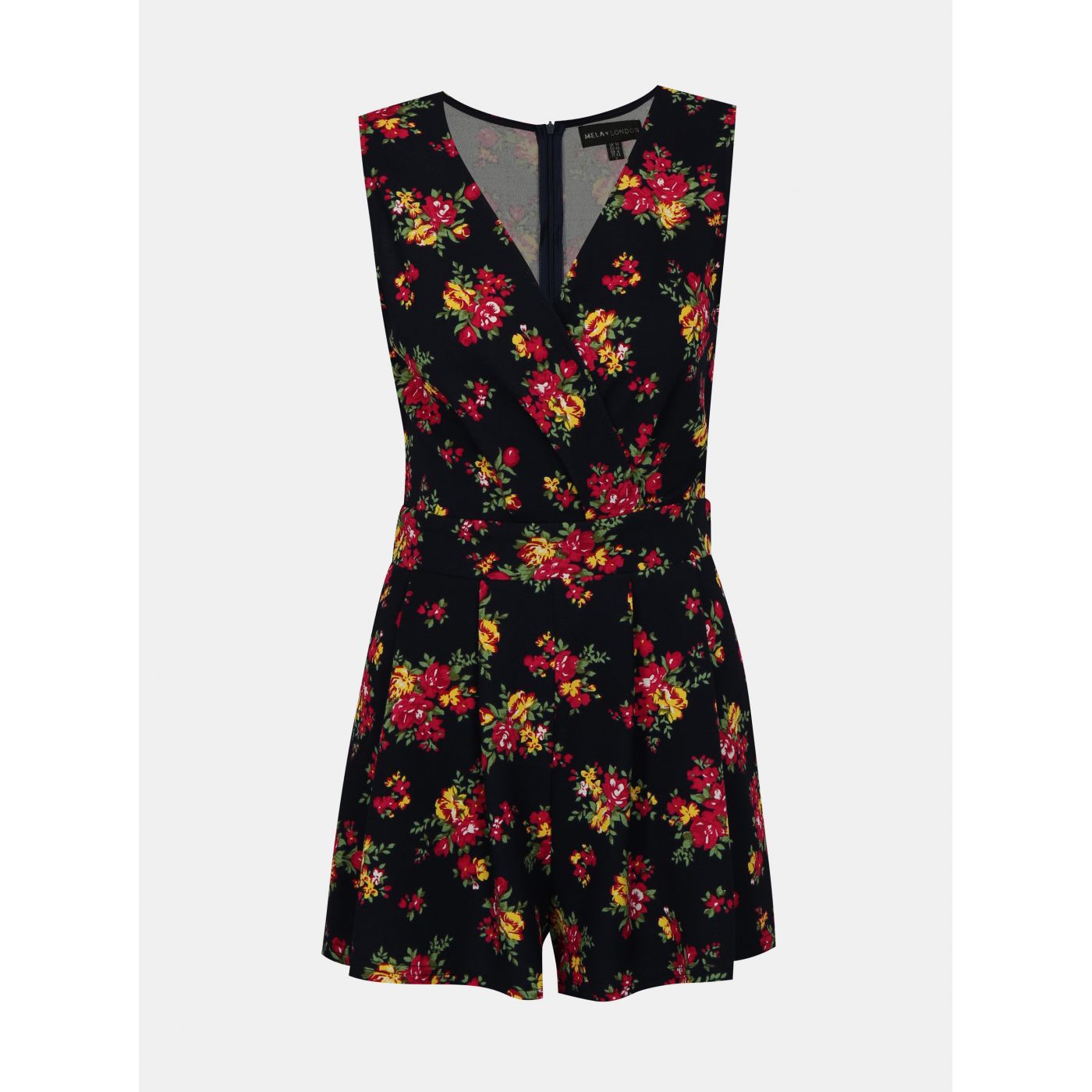 Mela London Navy Patterned Jumpsuit