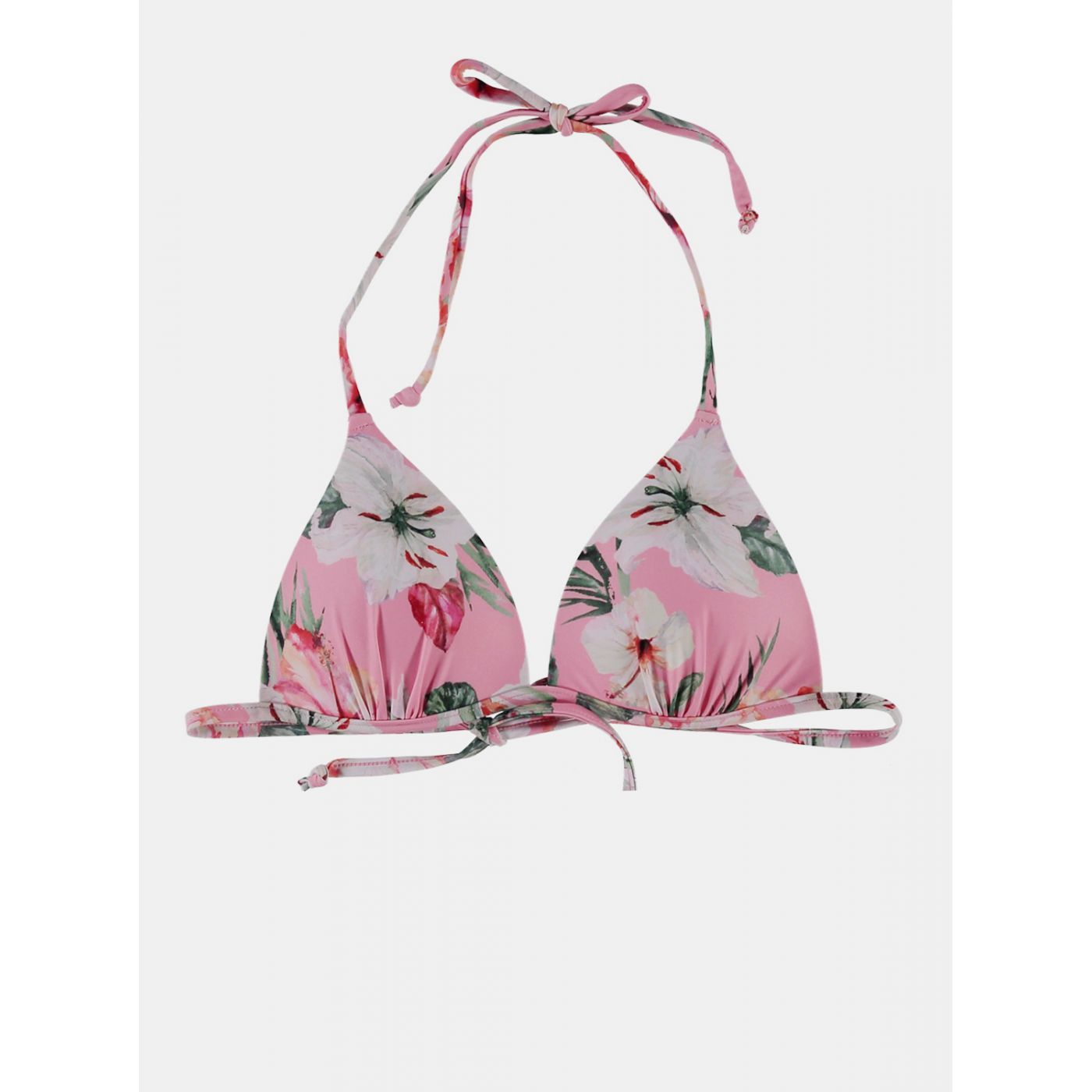 Pink Women's Floral Top Swimsuit Haily's Sally