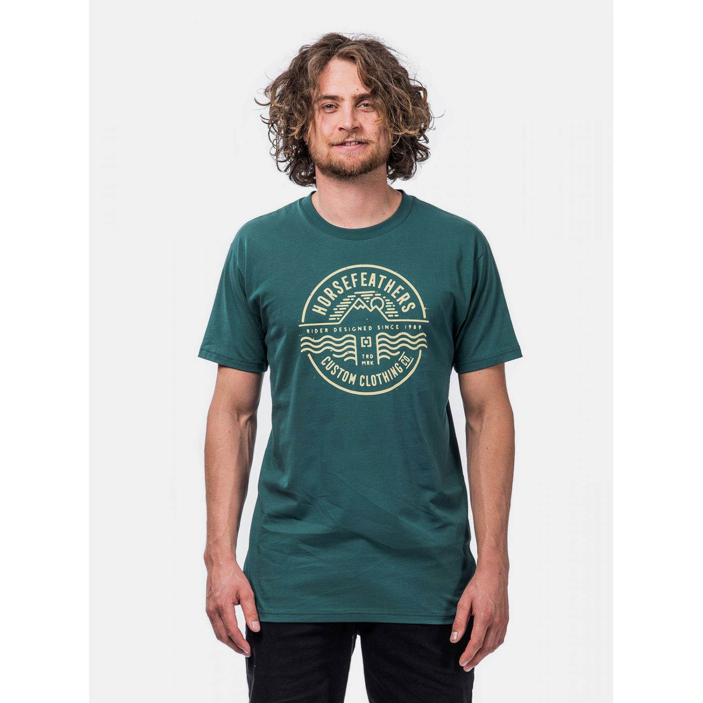 Green Men's Horsefeathers T-Shirt